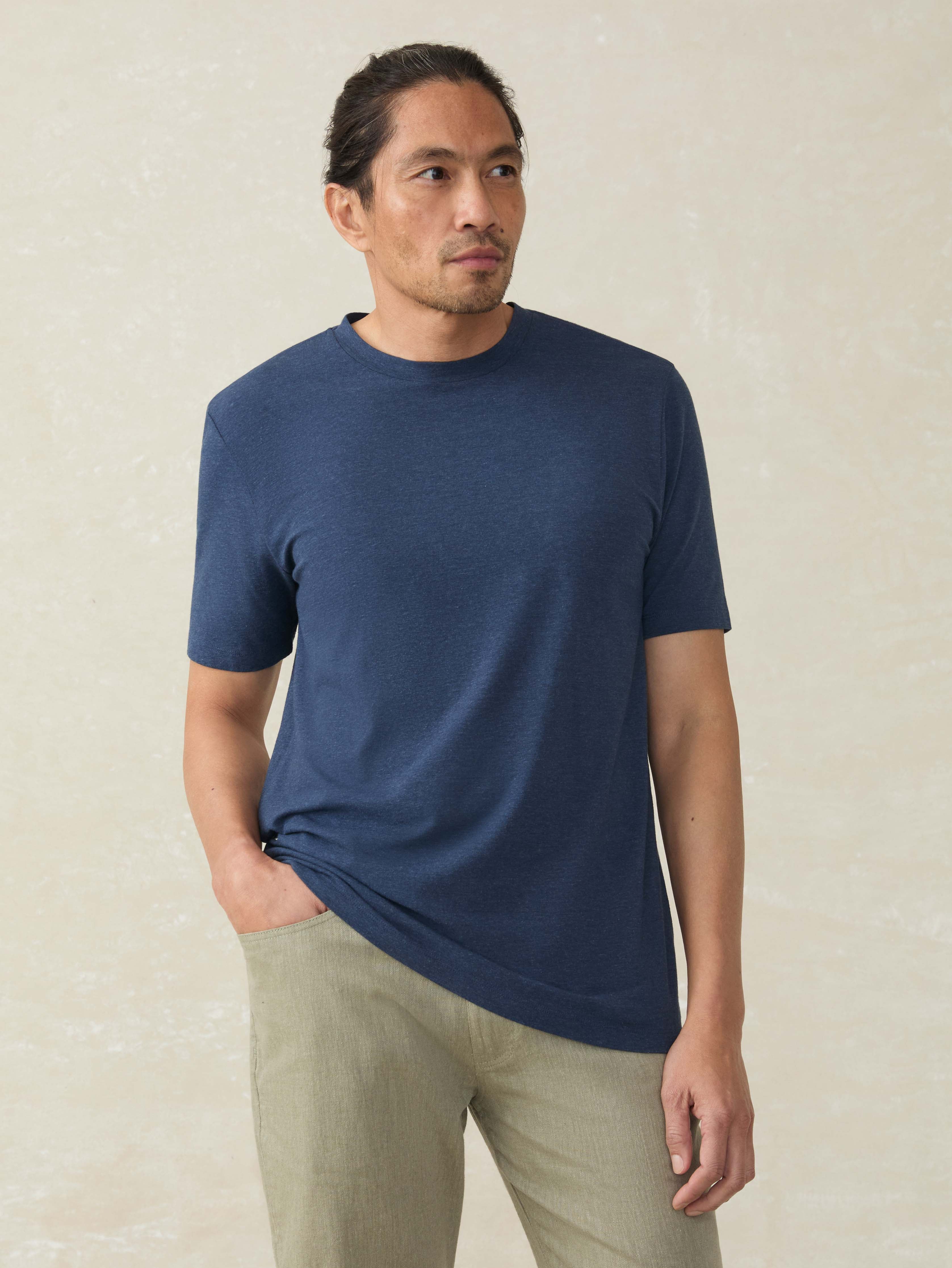 Short-Sleeve Movement™ T-shirt - Great Falls Heather | Faherty Brand