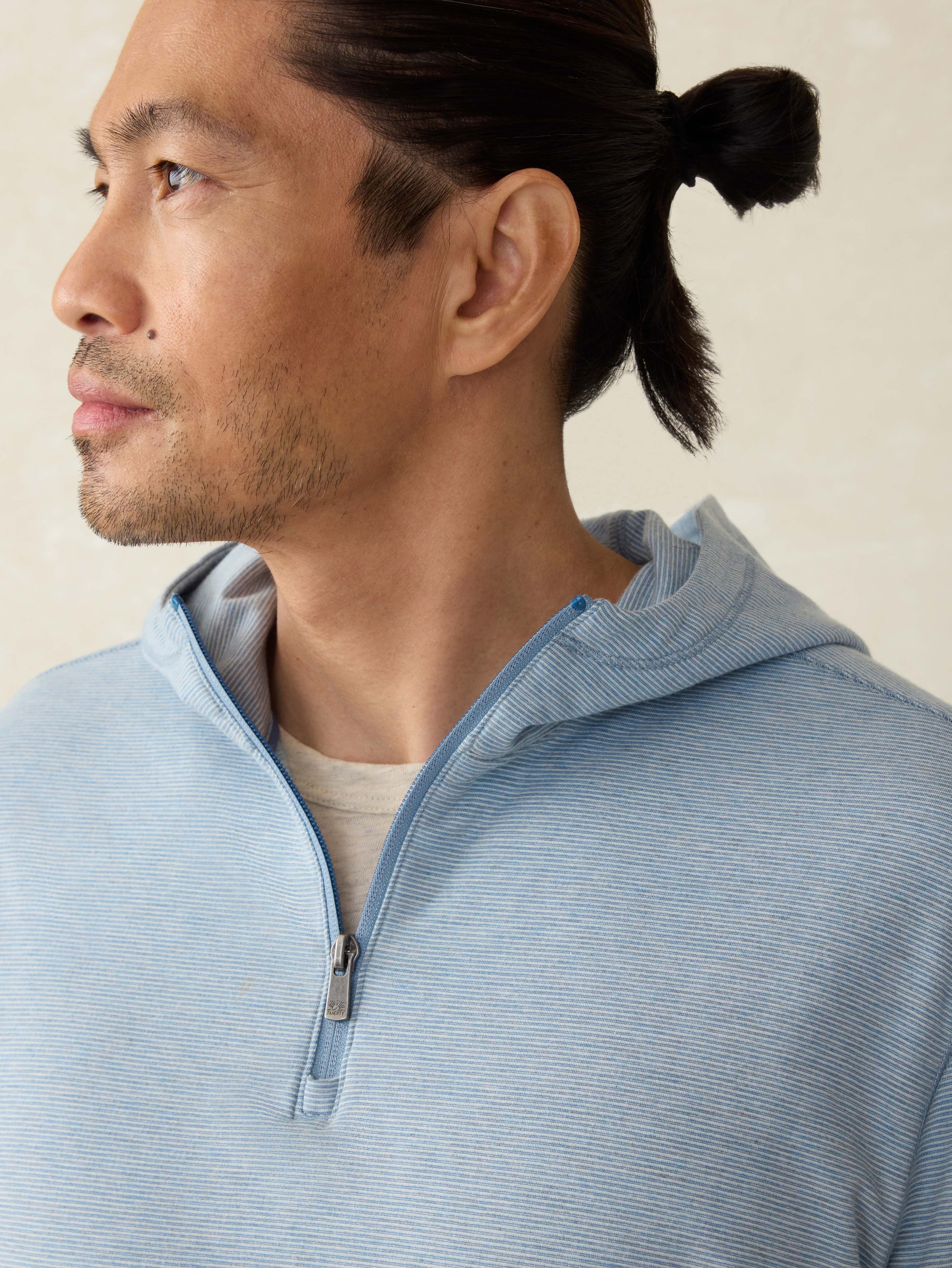 Movement™ Hoodie - Channel Cove Stripe | Faherty Brand