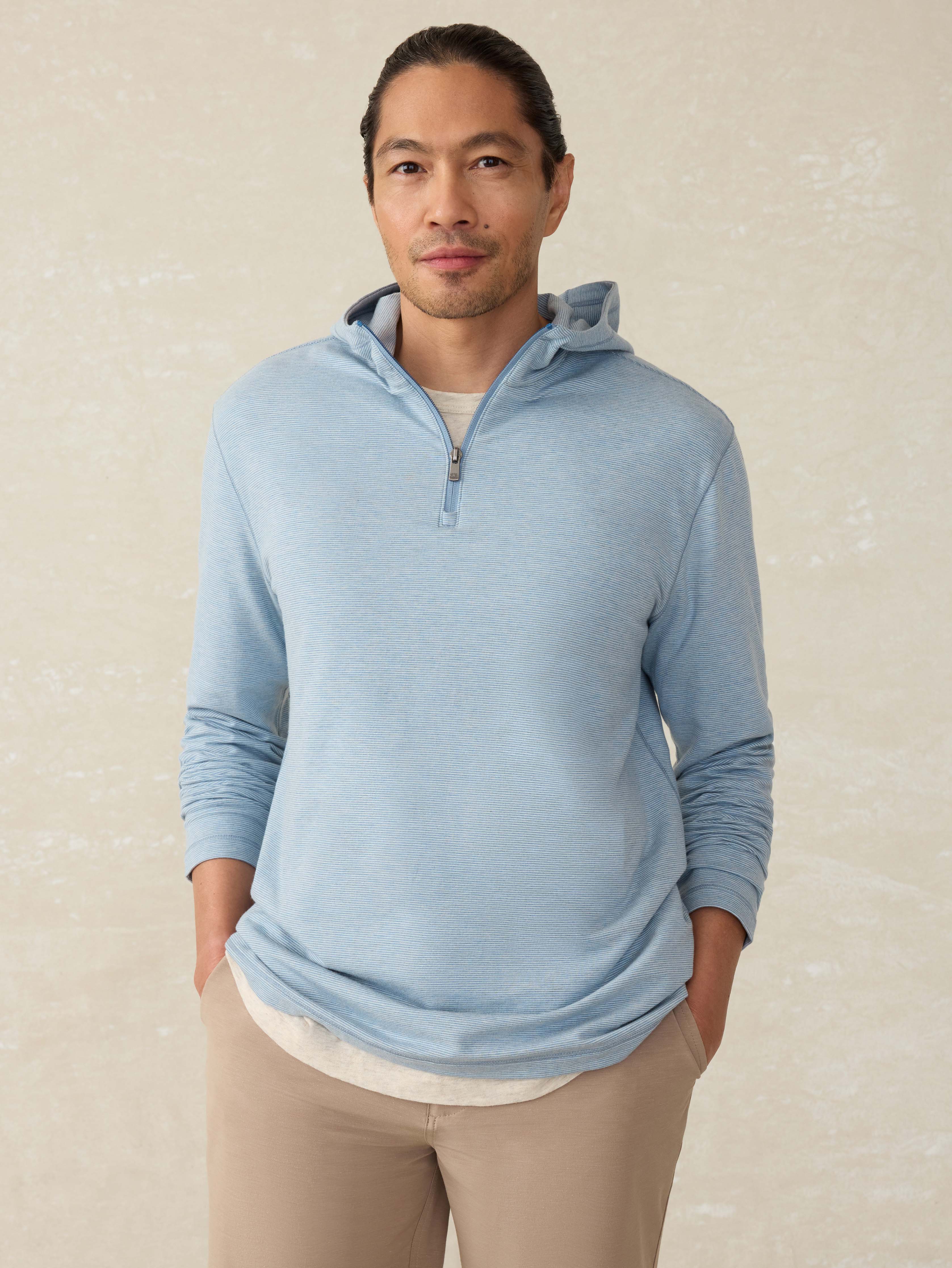 Movement™ Hoodie - Channel Cove Stripe | Faherty Brand