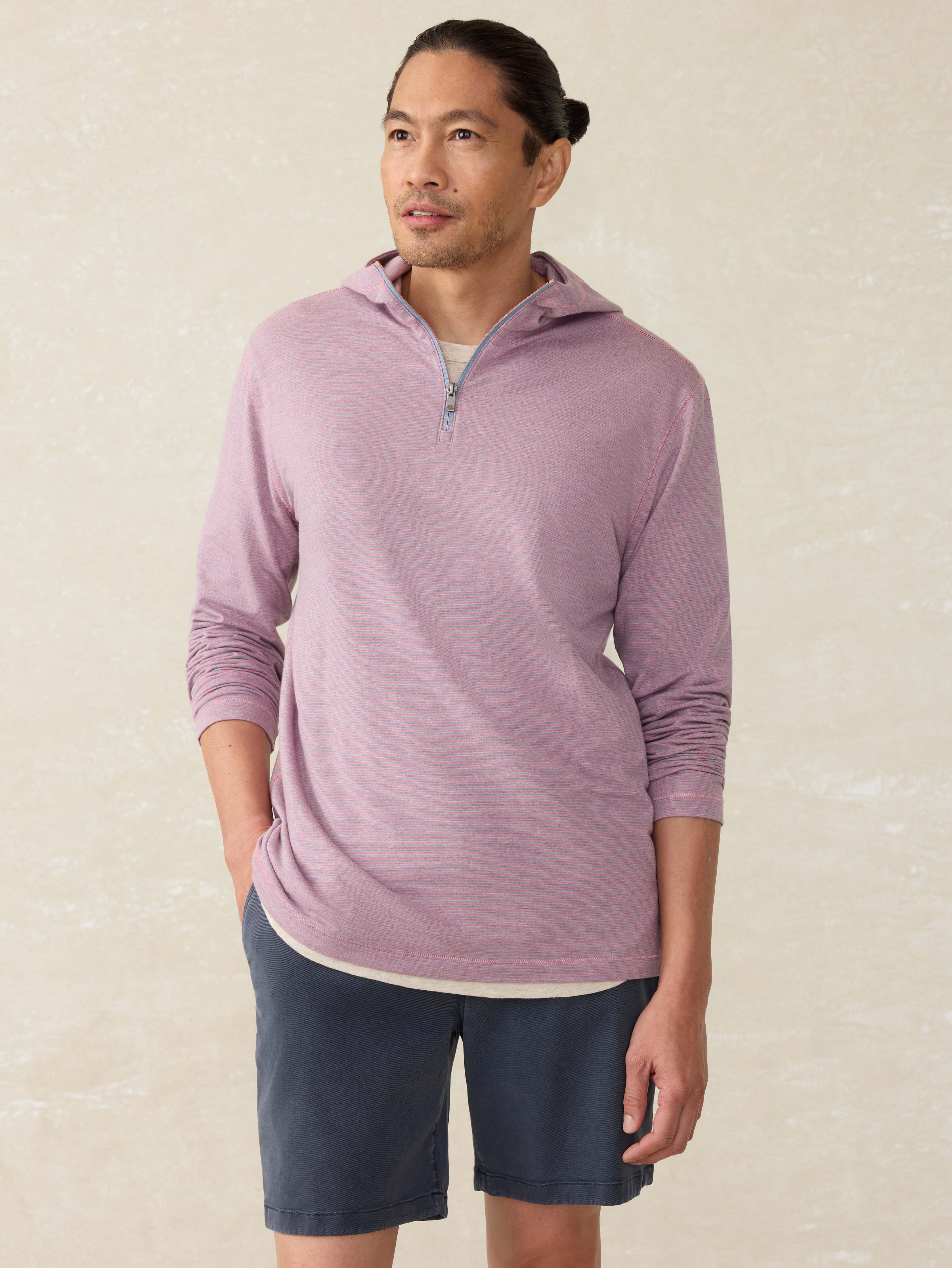 Movement™ Hoodie - Rose Creek Stripe | Faherty Brand
