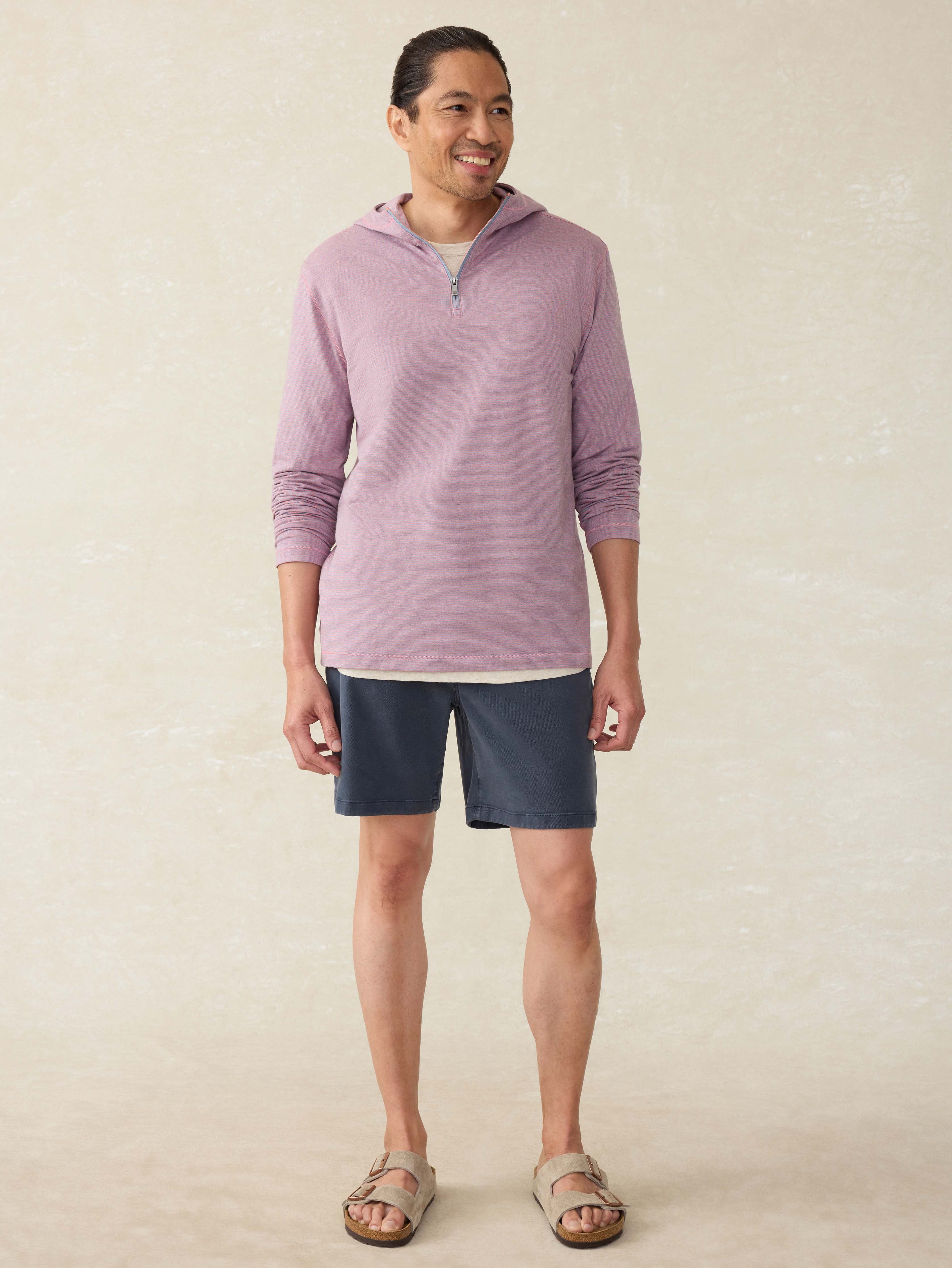 Movement™ Hoodie - Rose Creek Stripe | Faherty Brand