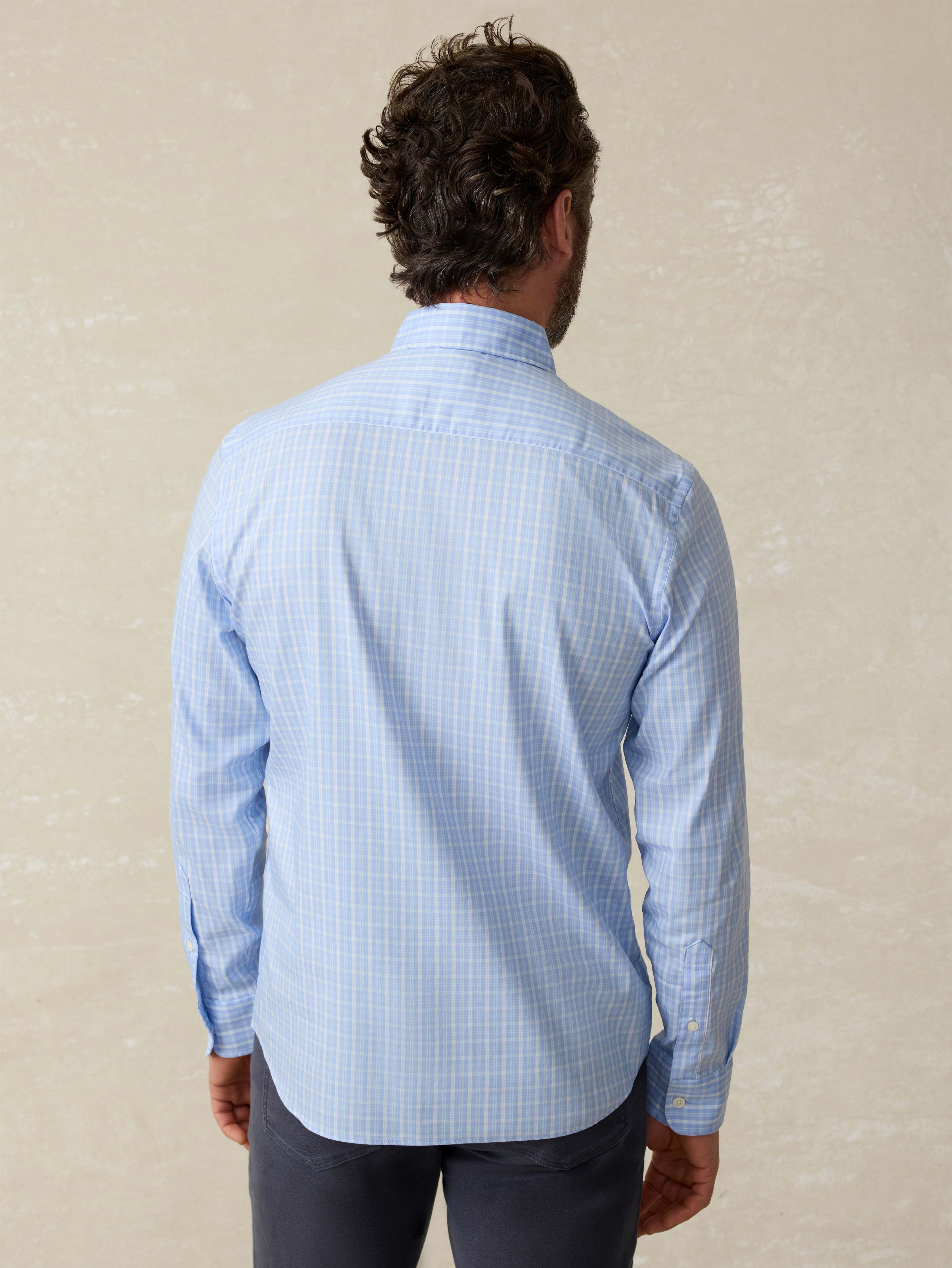 The Movement™ Shirt - Sky Shore Plaid | Faherty Brand