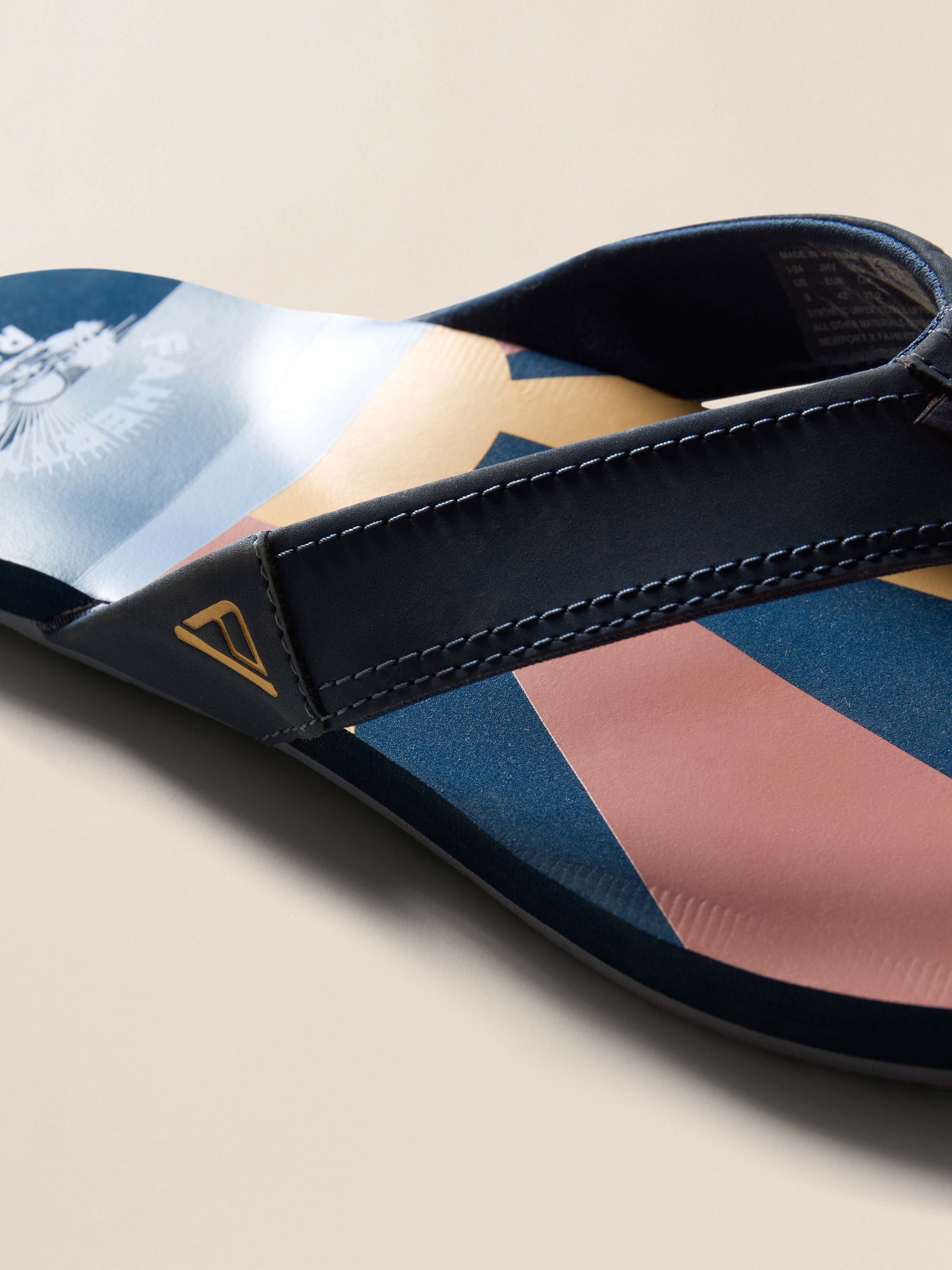 Faherty X Reef Unisex Eva Flip Flop - Indigo Sunrise | Faherty Brand