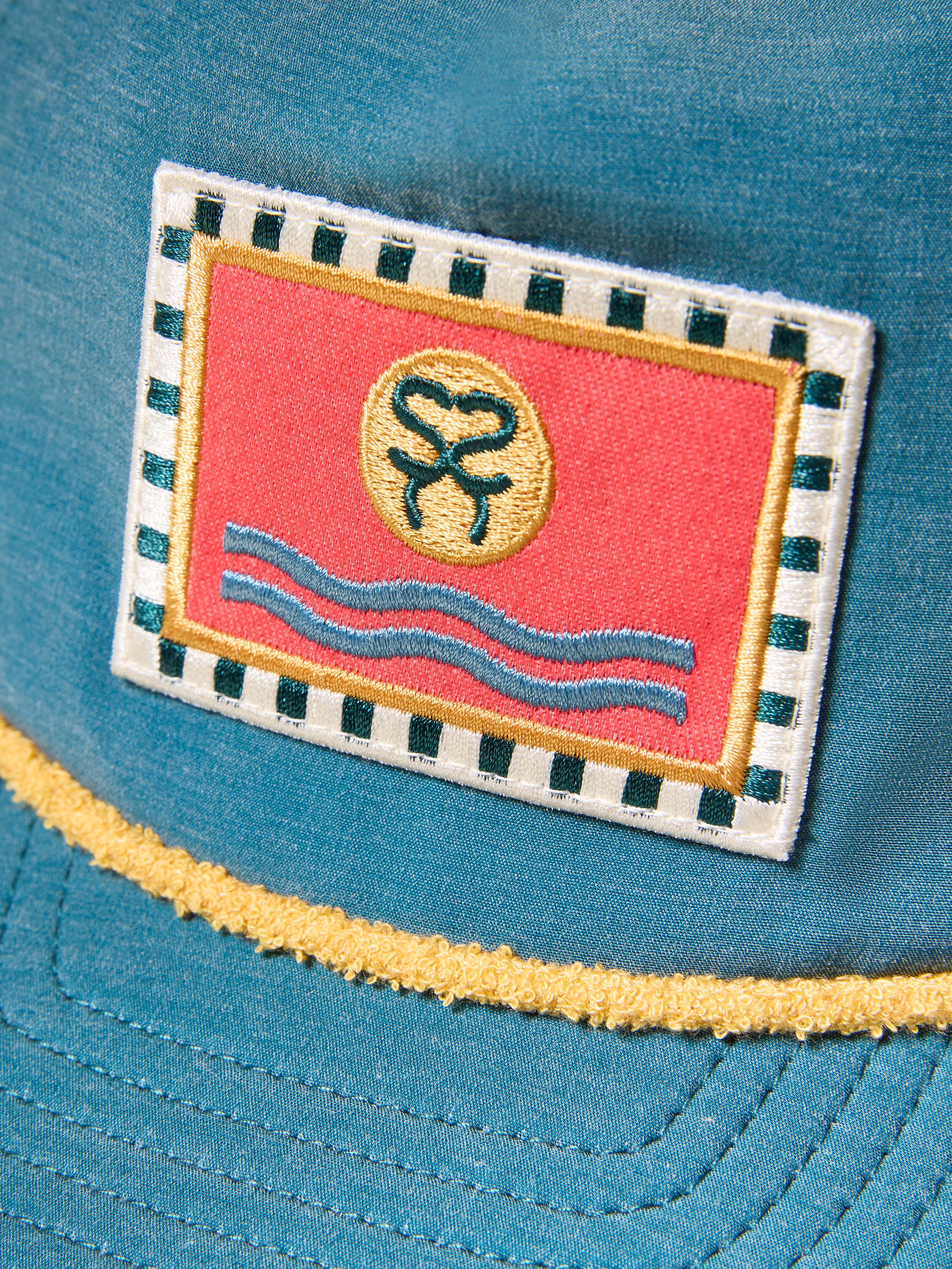 Surf Ghana All Day Flag Hat - Agona Green | Faherty Brand