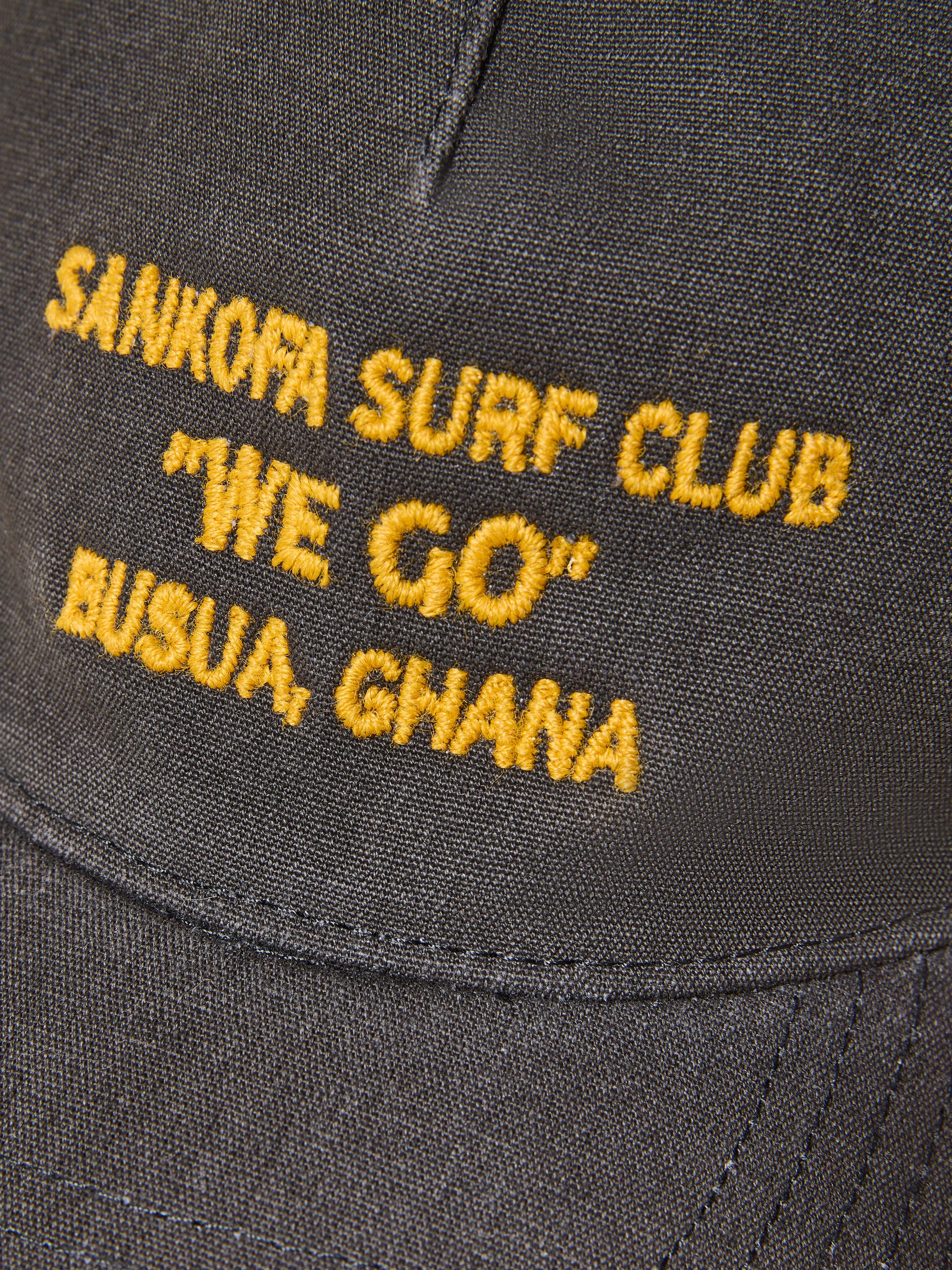 Sankofa Trucker Hat - Mountain Black