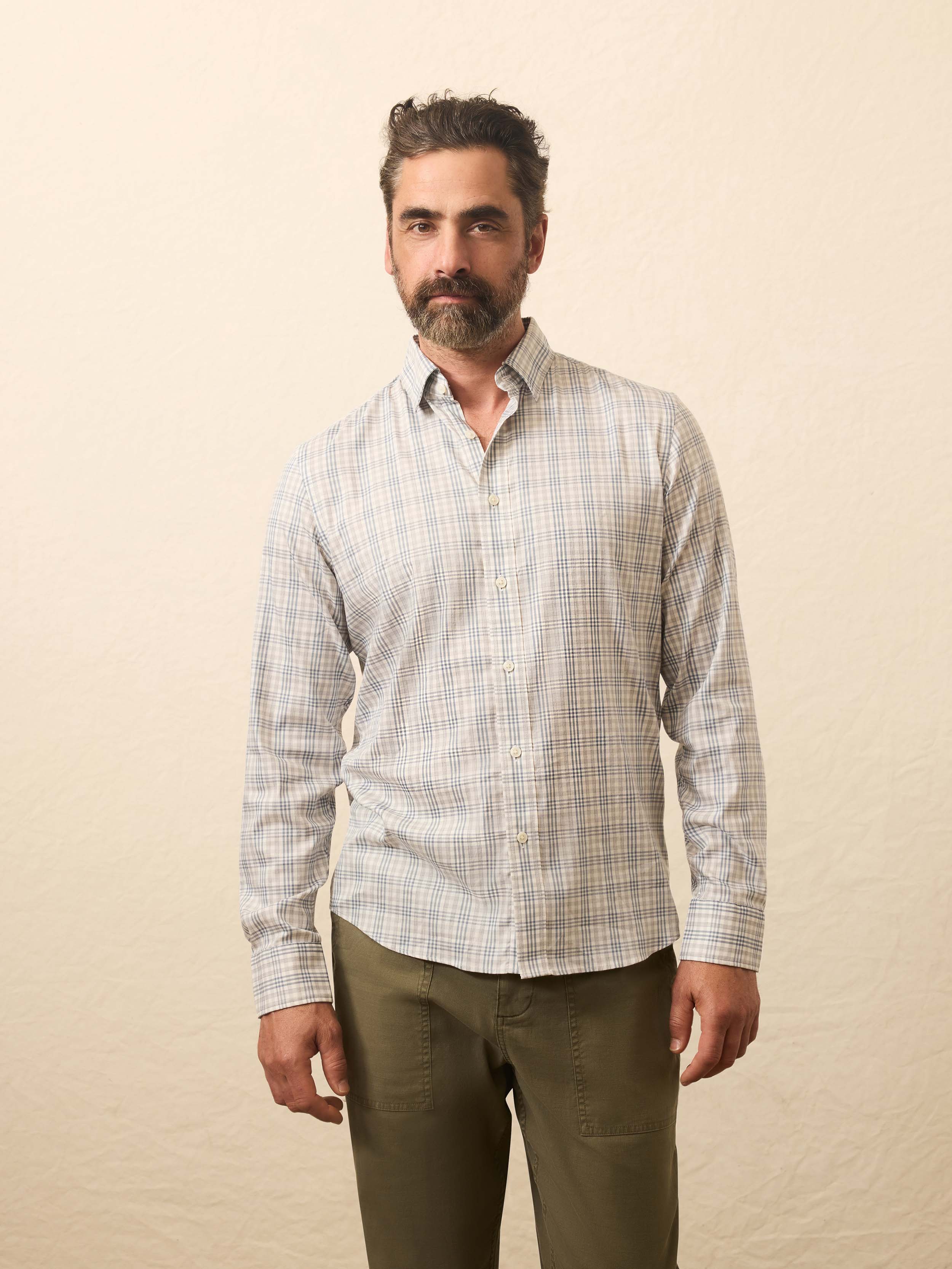 The Movement™ Shirt - Eagle Harbor Plaid | Faherty Brand