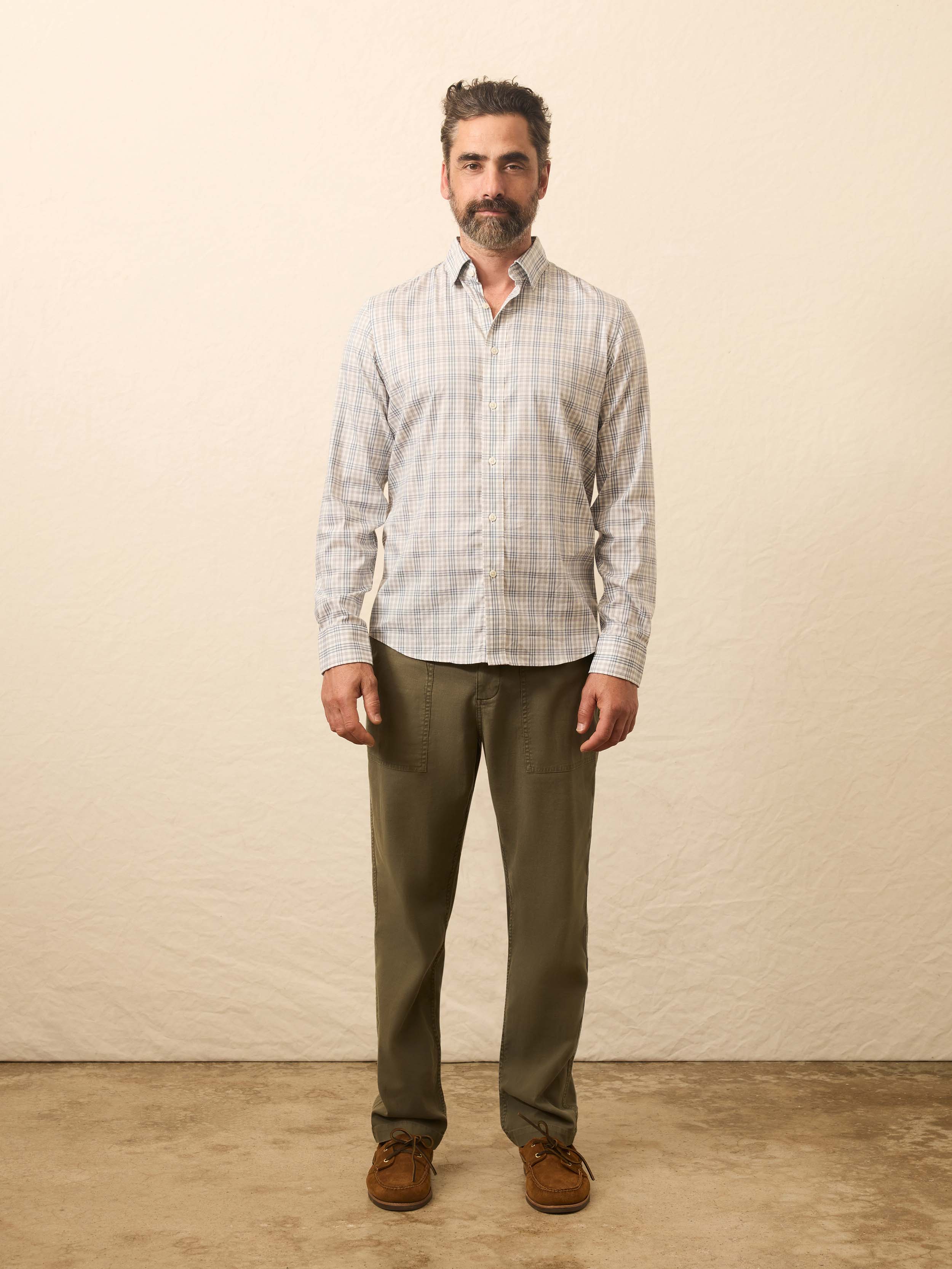 The Movement™ Shirt - Eagle Harbor Plaid | Faherty Brand
