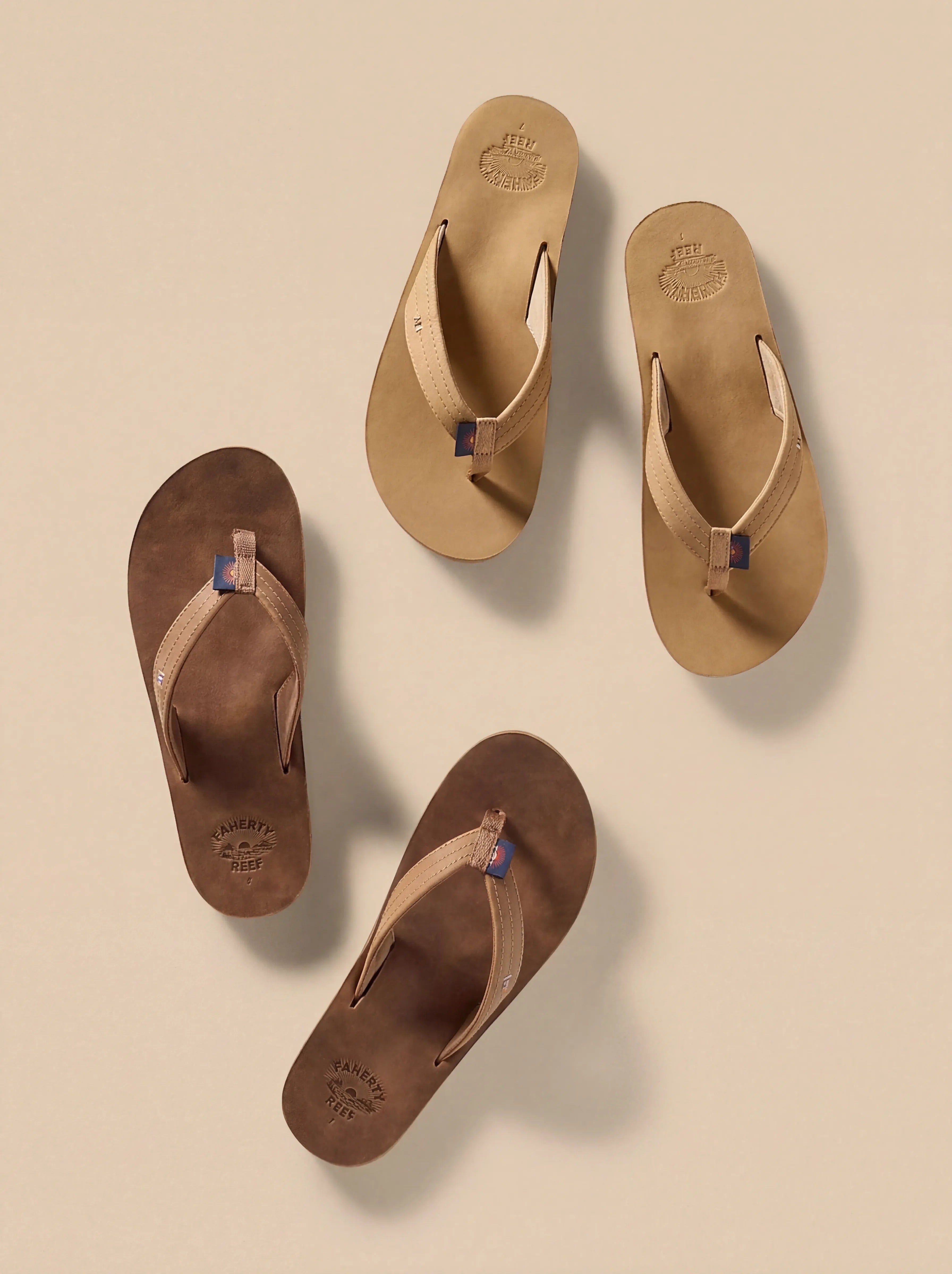 Faherty X REEF Drift Away Flip Flop - Cuban Sands | Faherty Brand