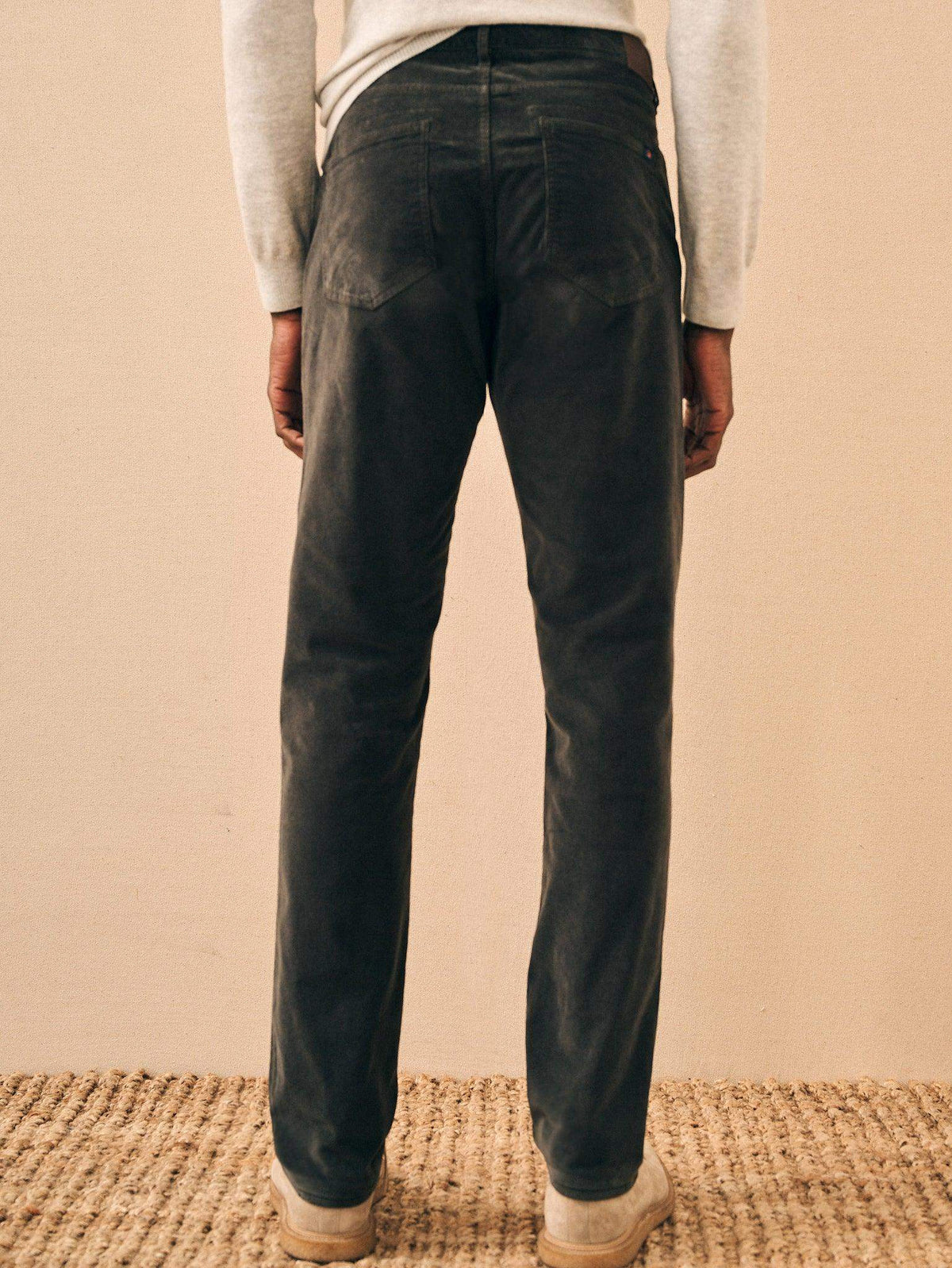 Stretch Corduroy 5-Pocket (32") - Washed Black, image 6 of 6