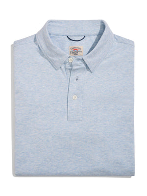 Short-Sleeve Movement Polo - Cardiff Blue Heather