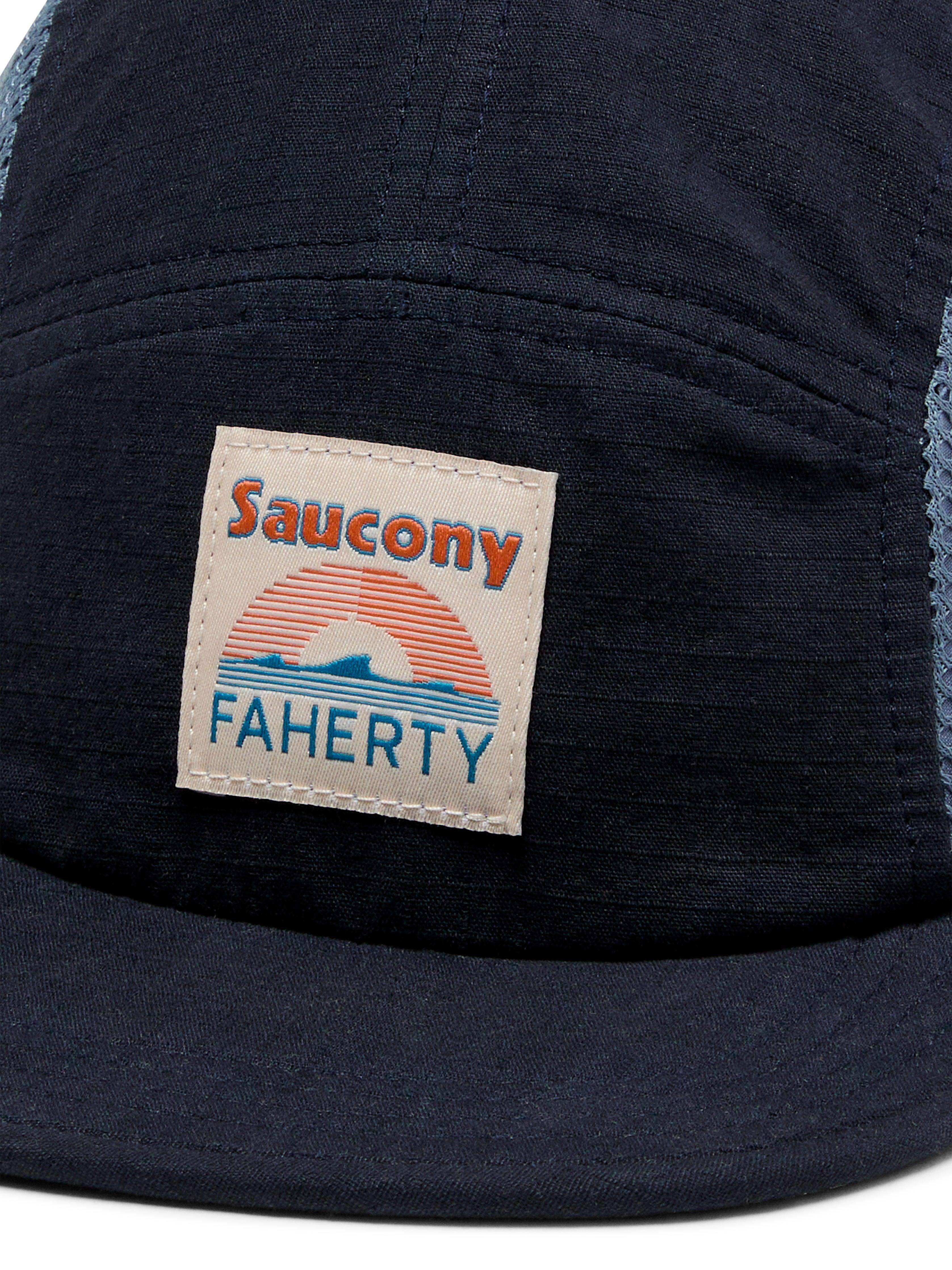 Faherty X Saucony Camper Hat - Navy | Faherty Brand