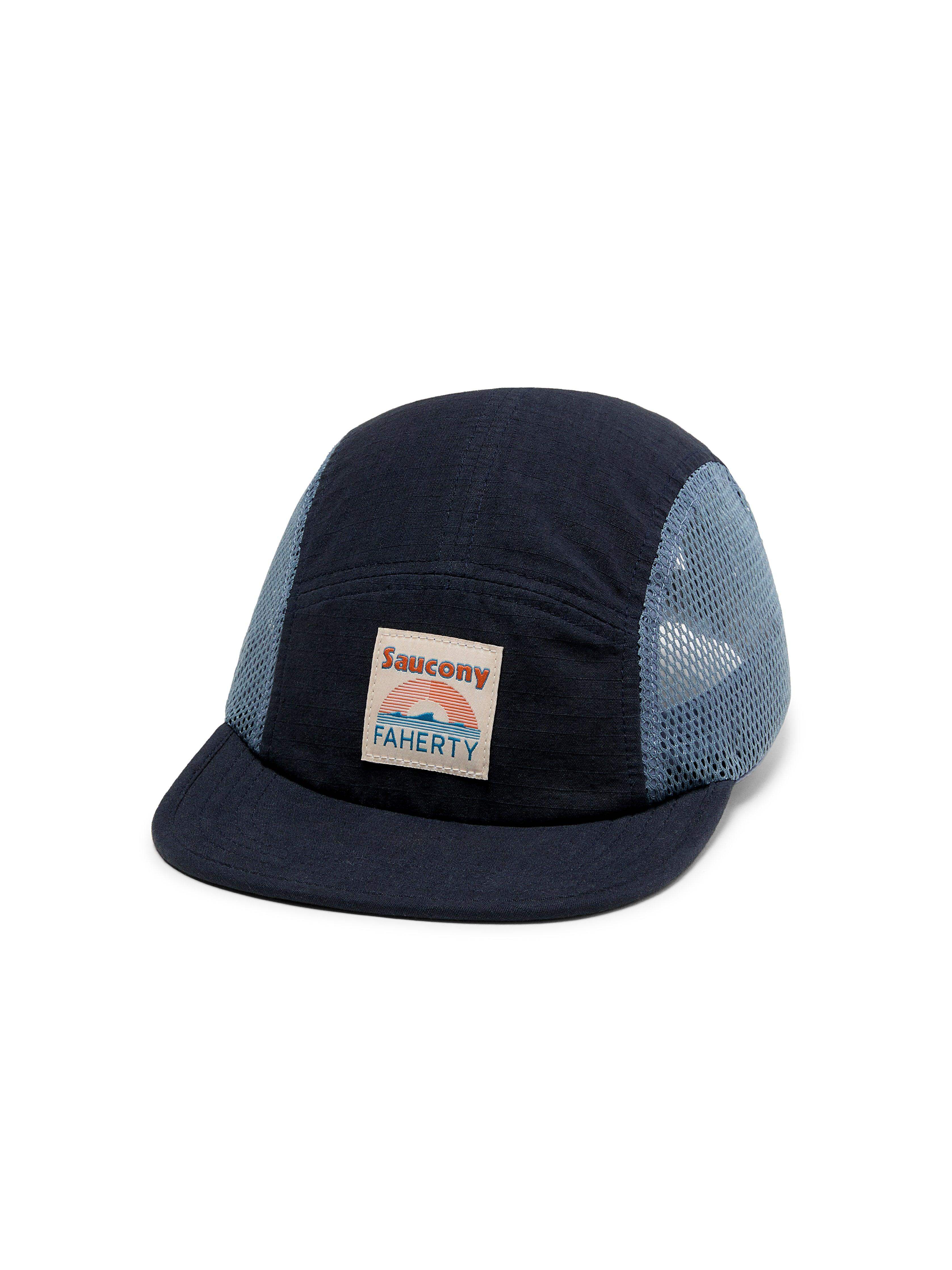 Faherty X Saucony Camper Hat - Navy | Faherty Brand