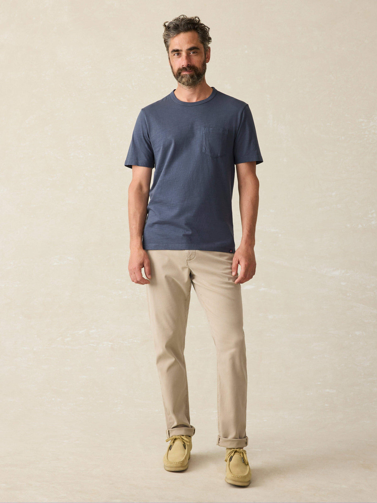 Sunwashed Pocket Tee - Dune Navy, image 3 of 5
