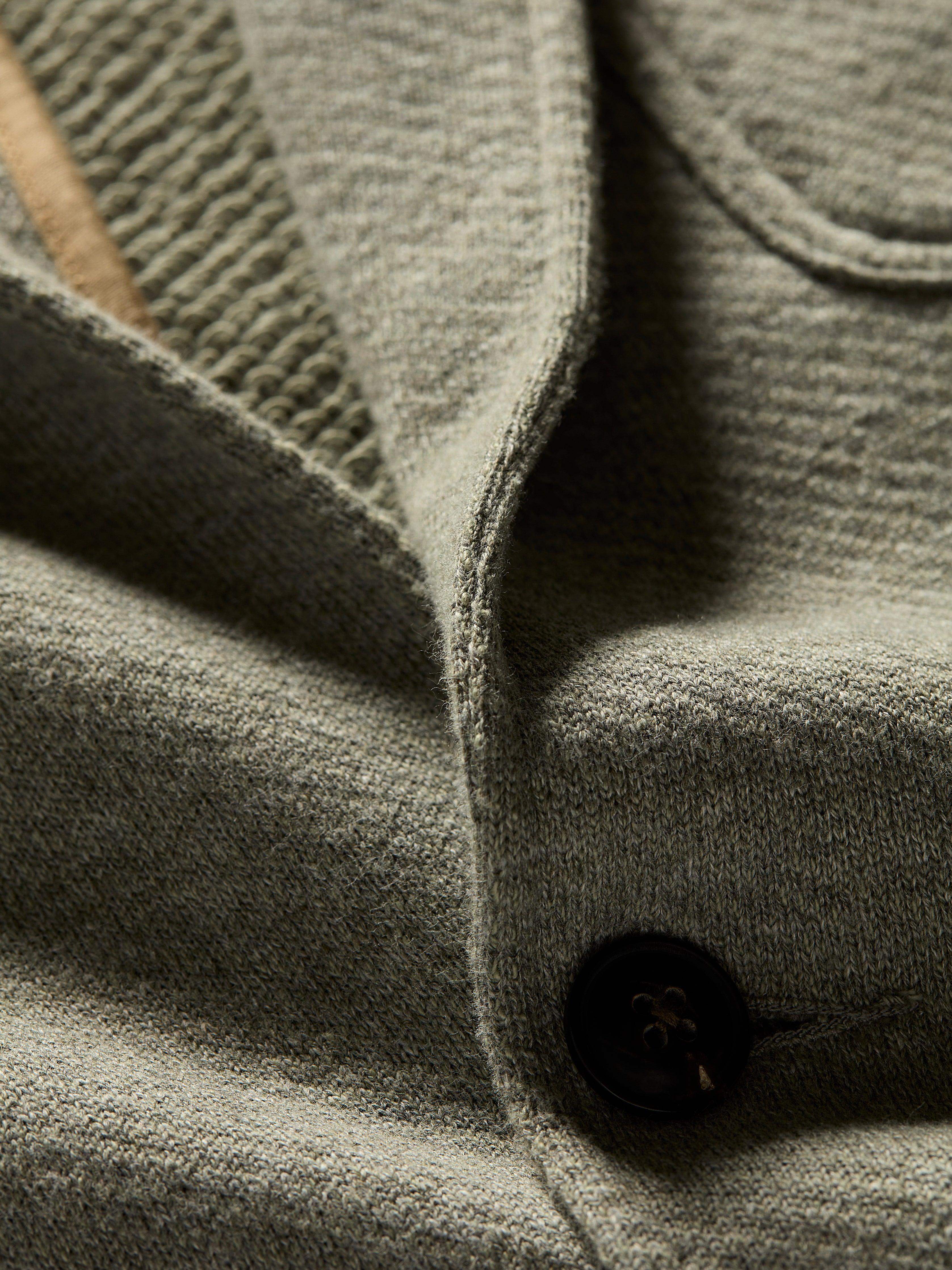 Inlet Knit Blazer - Olive Brush Melange | Faherty Brand
