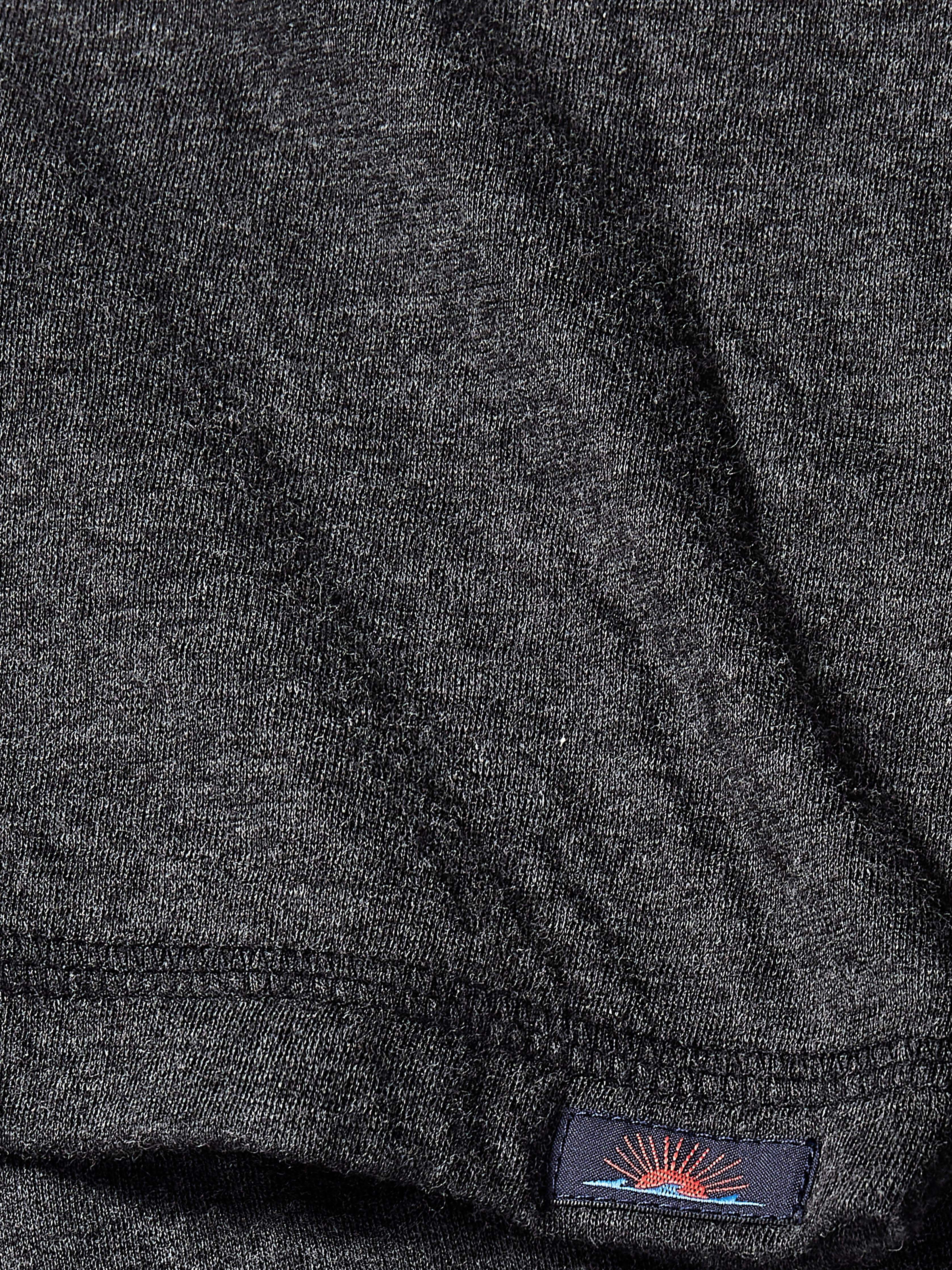 Long-Sleeve Cloud Henley - Charcoal Heather | Faherty Brand