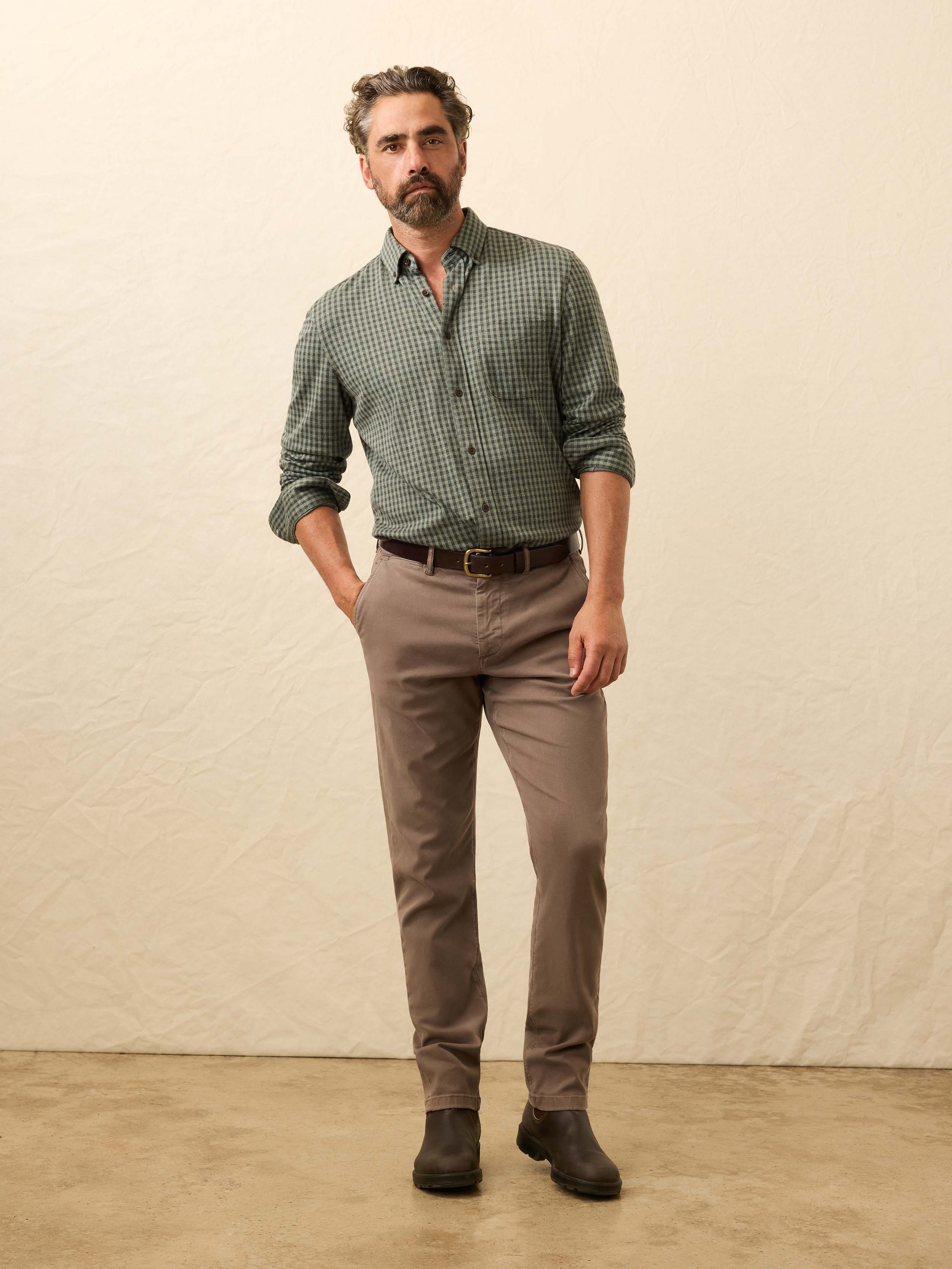 Coastline Chino - Alpine Brown | Faherty Brand