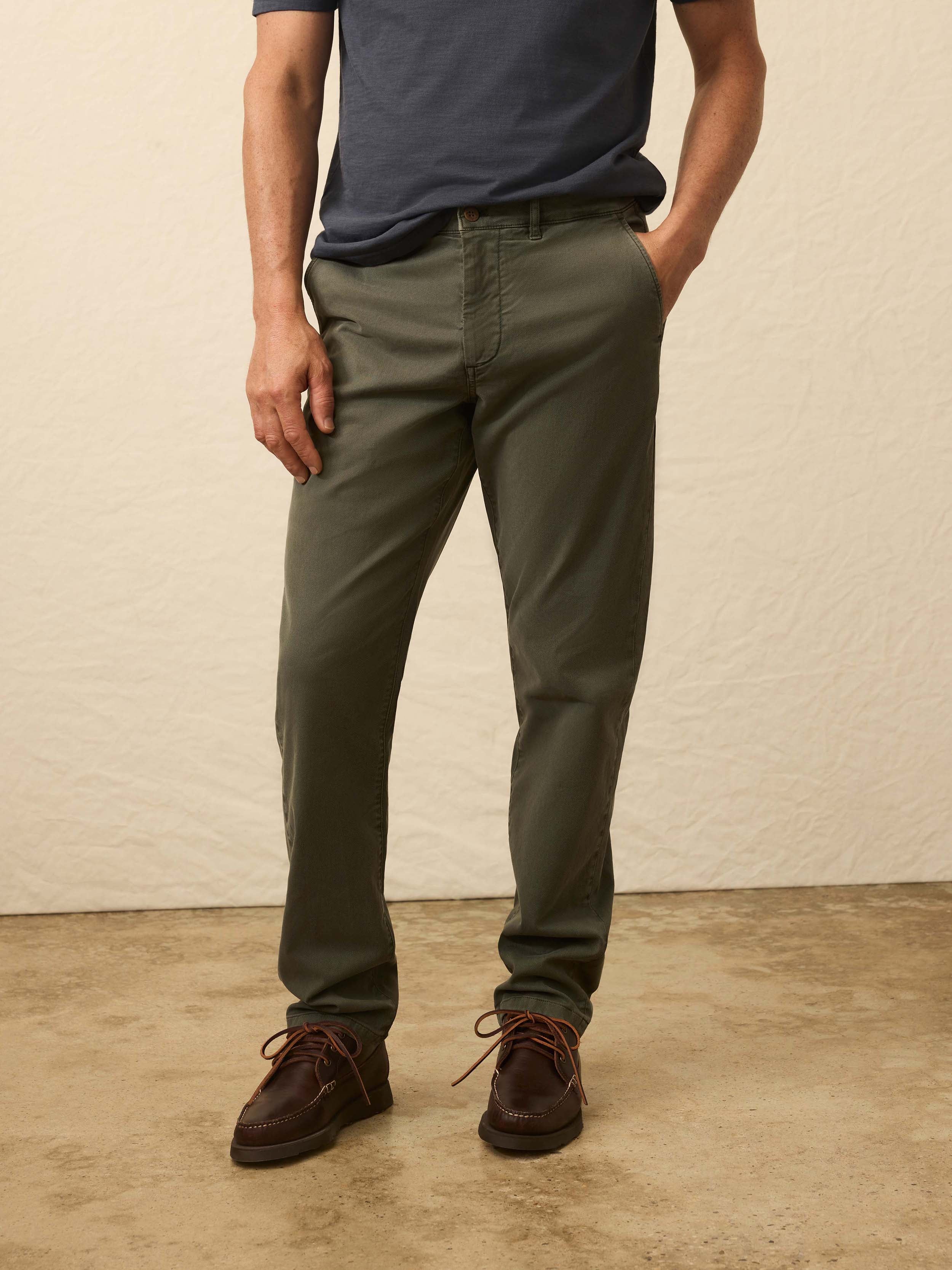 Coastline Chino - Fall Evergreen | Faherty Brand