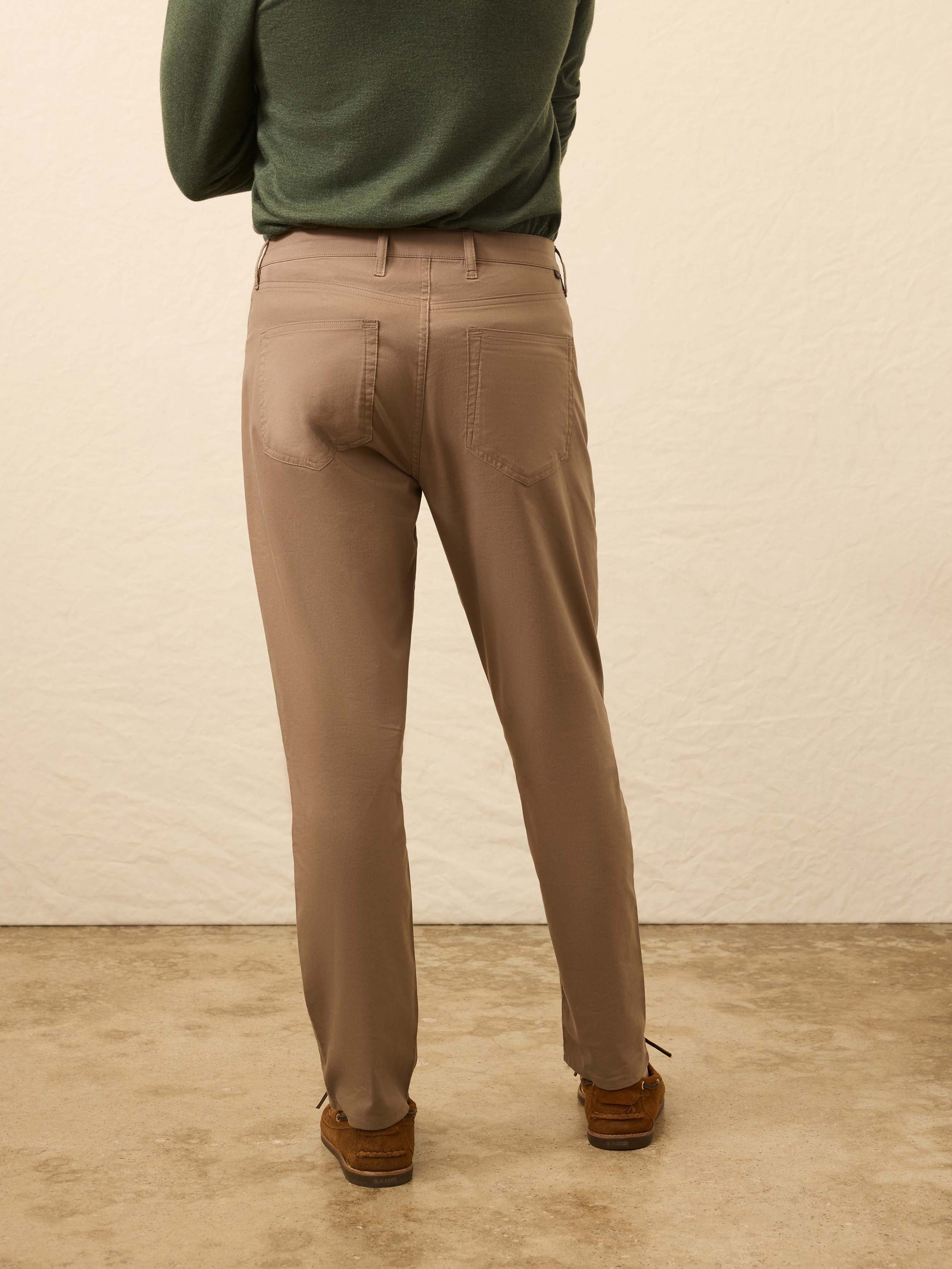 Movement™ 5-Pocket Pant - Walnut Branch | Faherty Brand