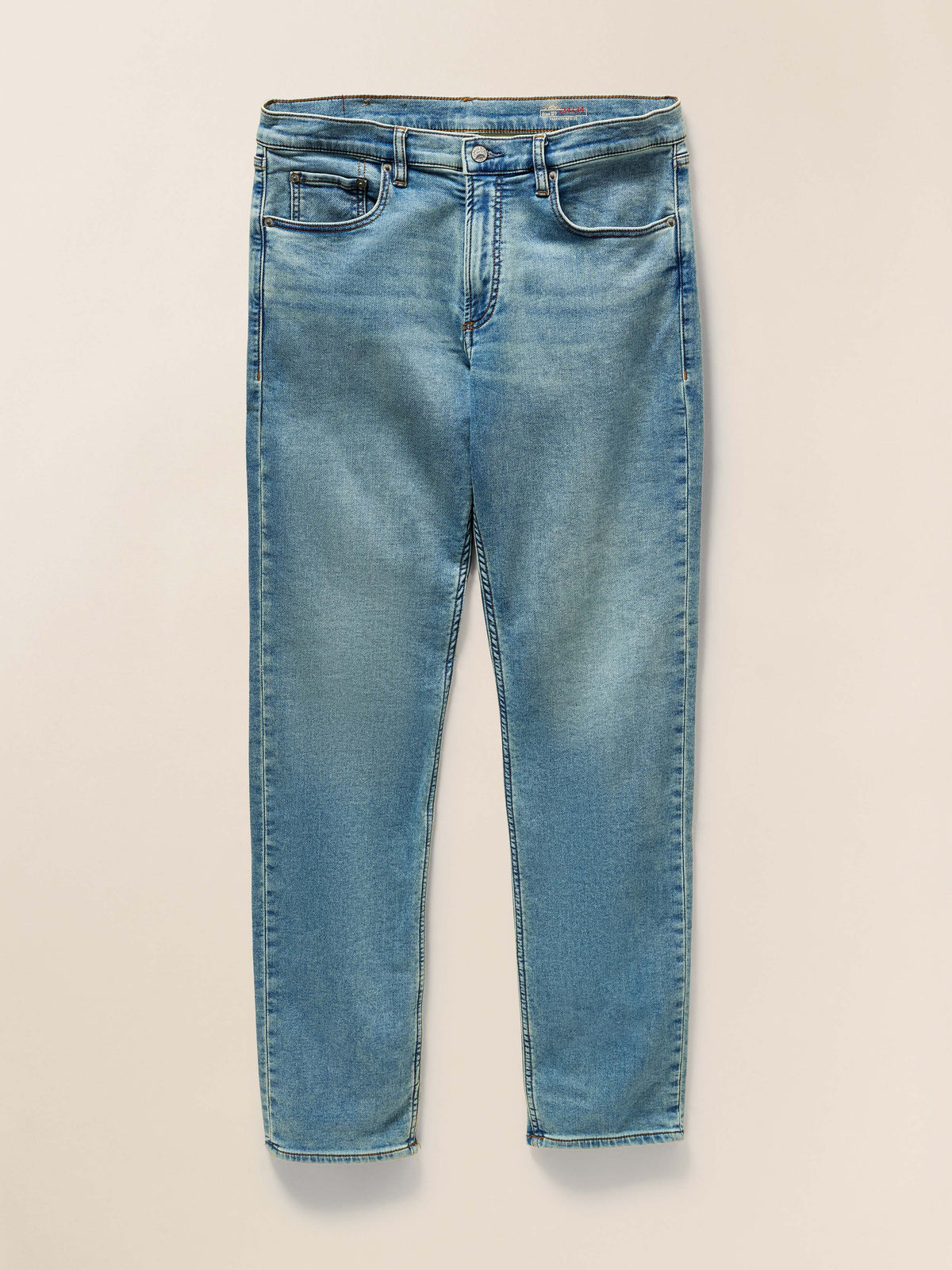  | Stretch Terry Indigo 5-Pocket - Eastern Shore Wash | Faherty Brand, image 3 of 4