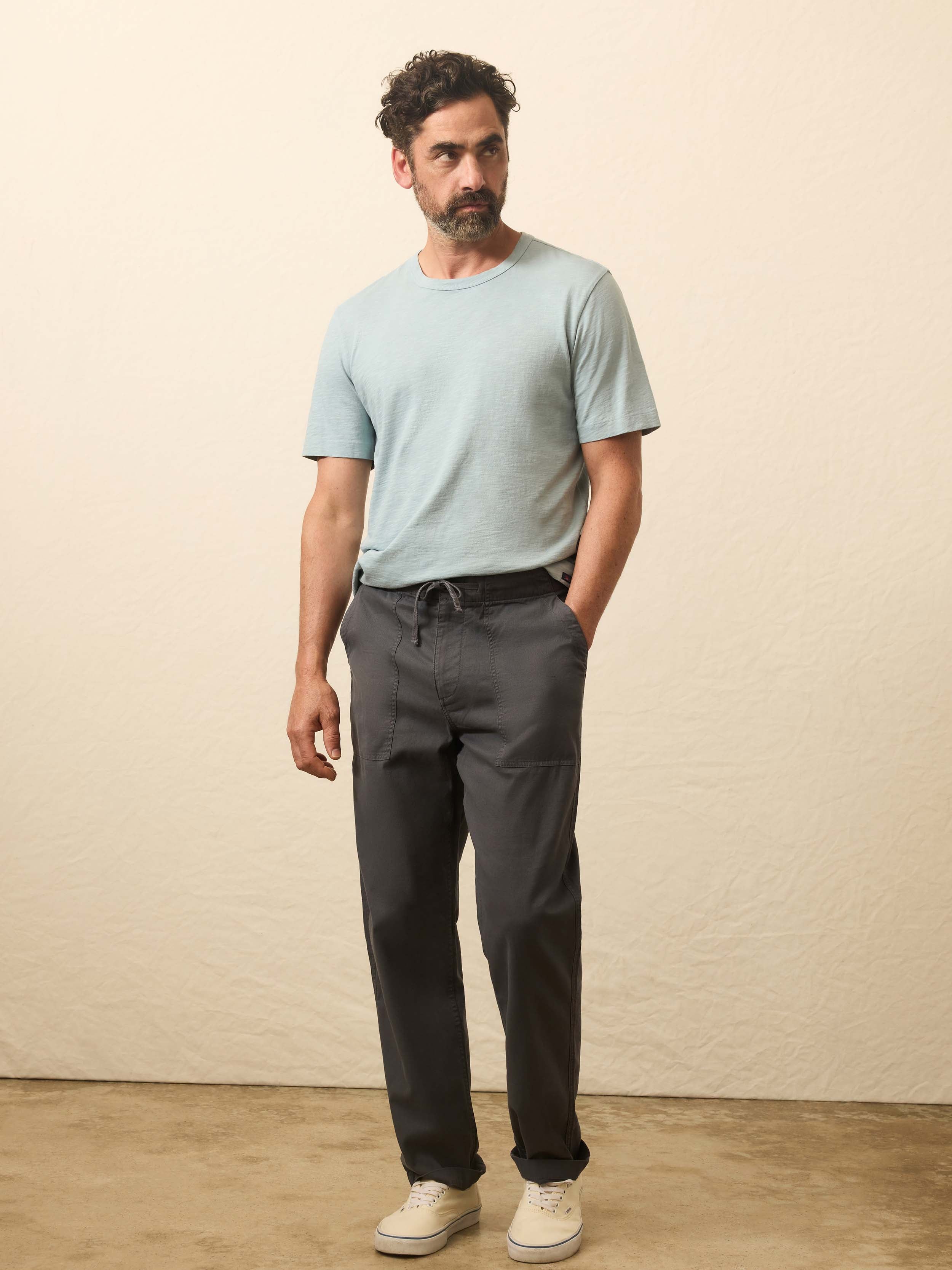 Dune Utility Pant - Graphite Tide | Faherty Brand