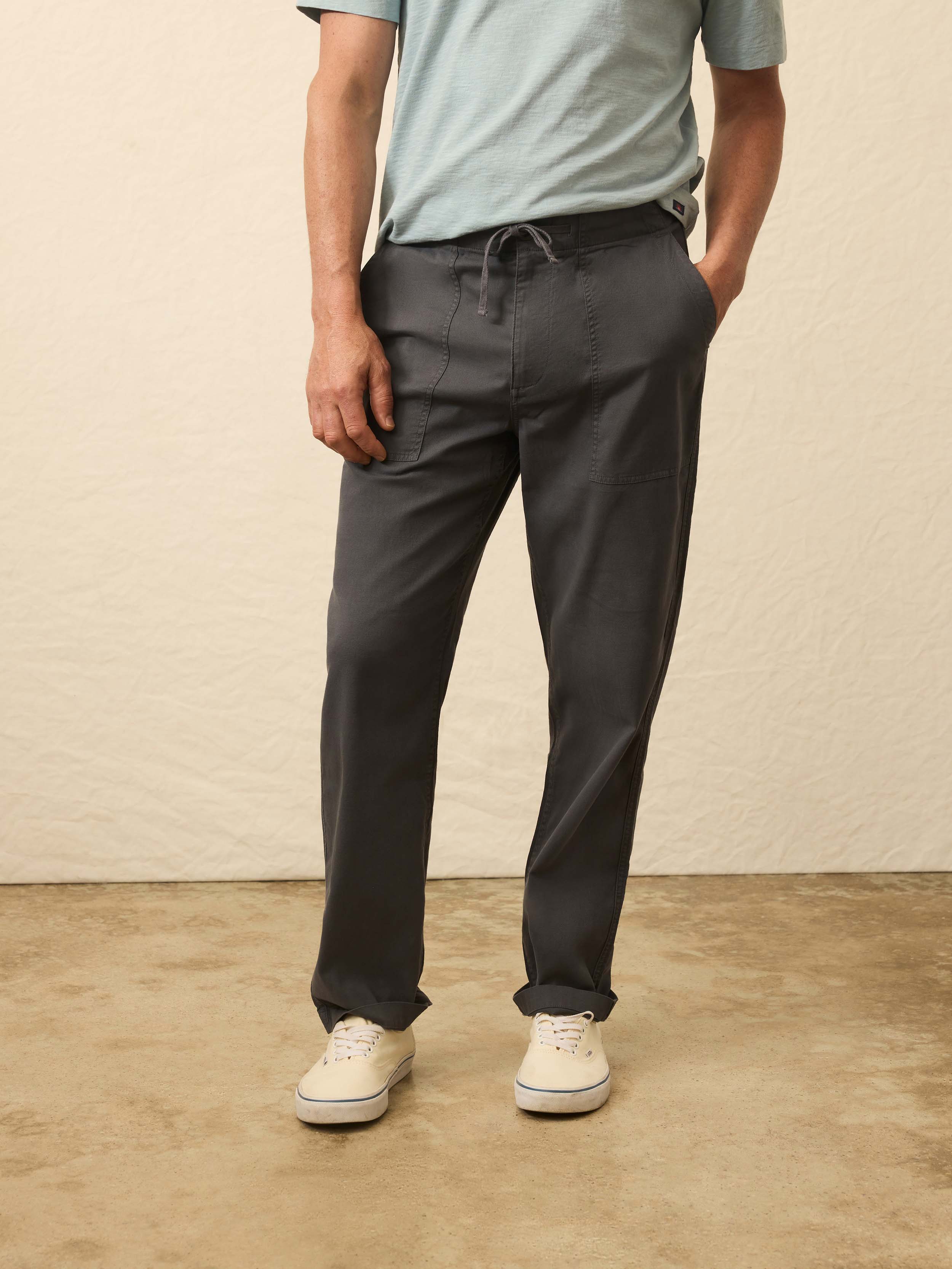 Dune Utility Pant - Graphite Tide | Faherty Brand
