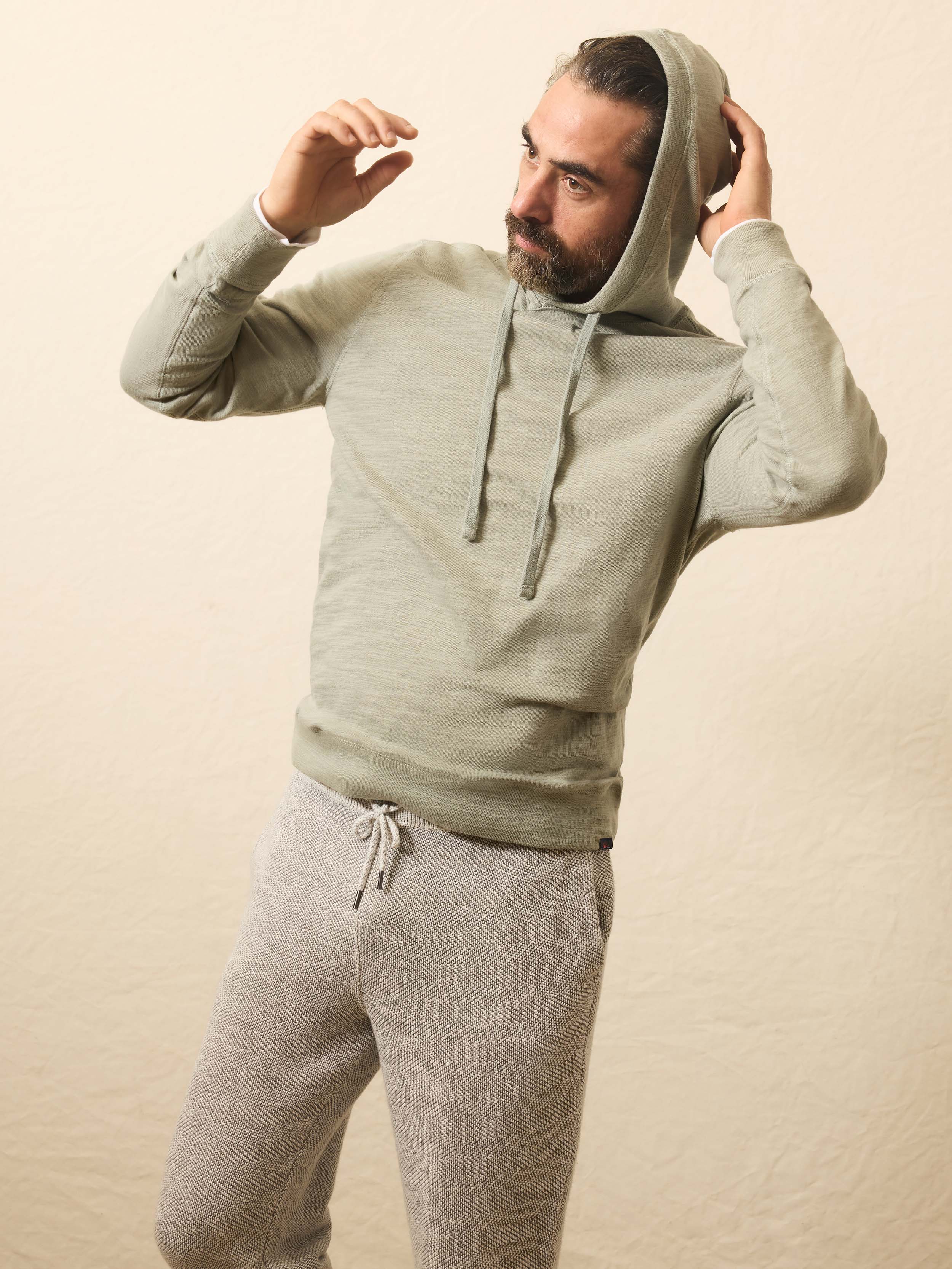 Sunwashed Organic Hoodie - Coastal Sage | Faherty Brand