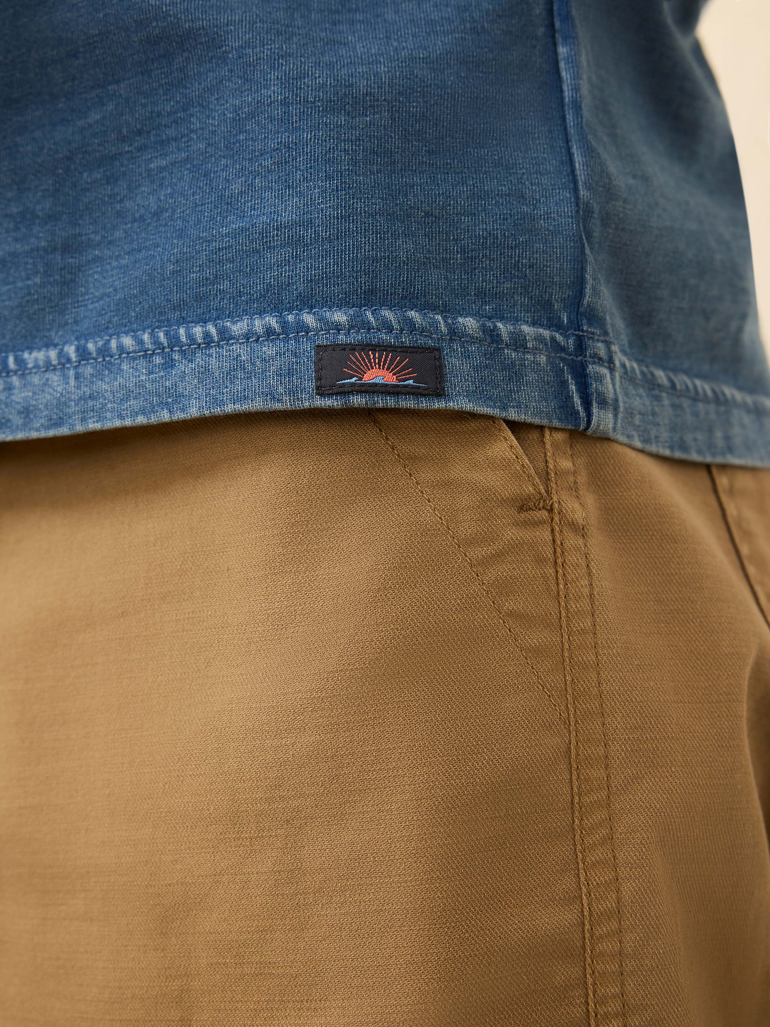 Steven Paul Judd Thunderbird Indigo Tee - Storm River Wash | Faherty Brand