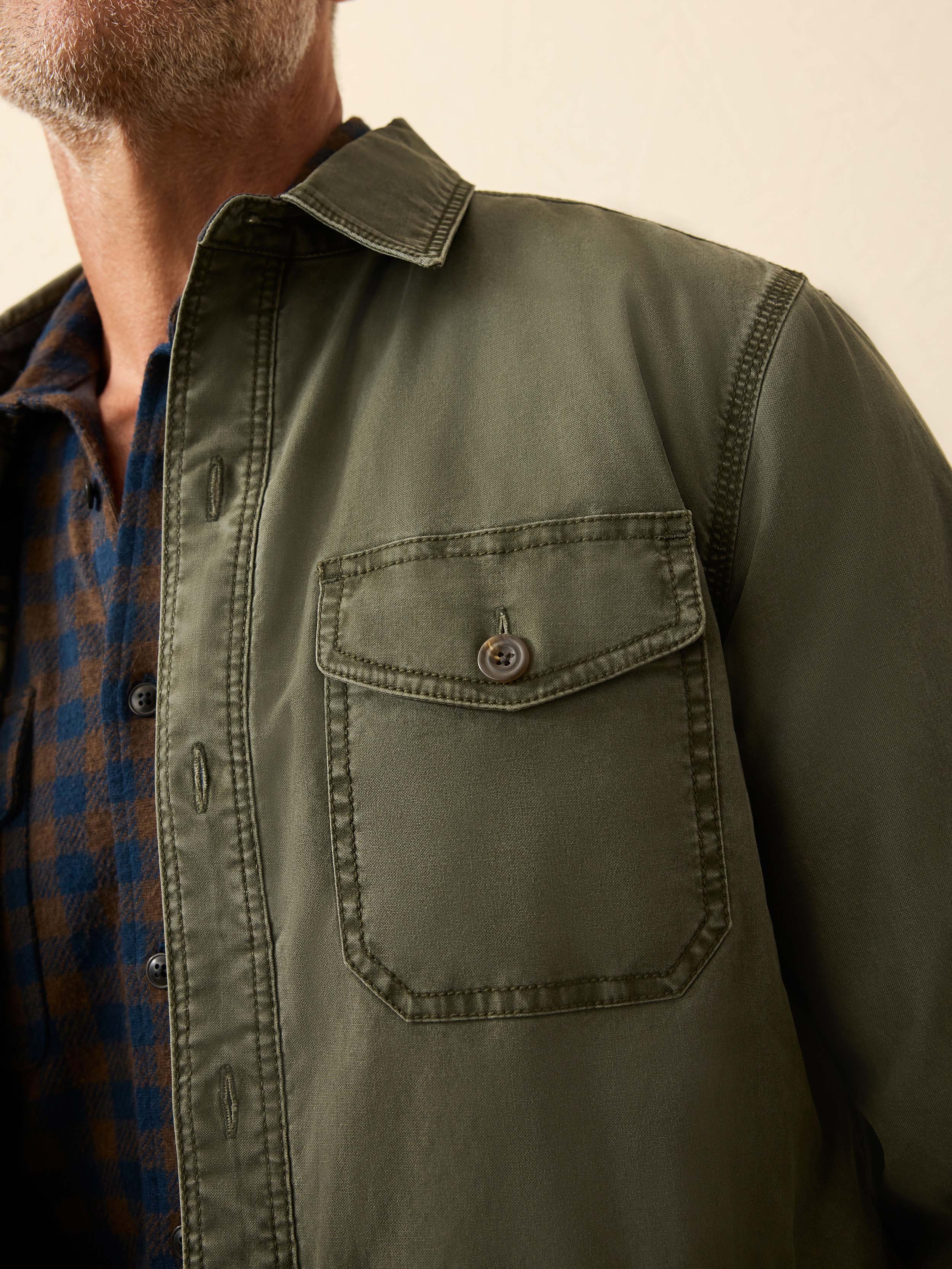 Lakeside CPO - Fall Evergreen | Faherty Brand
