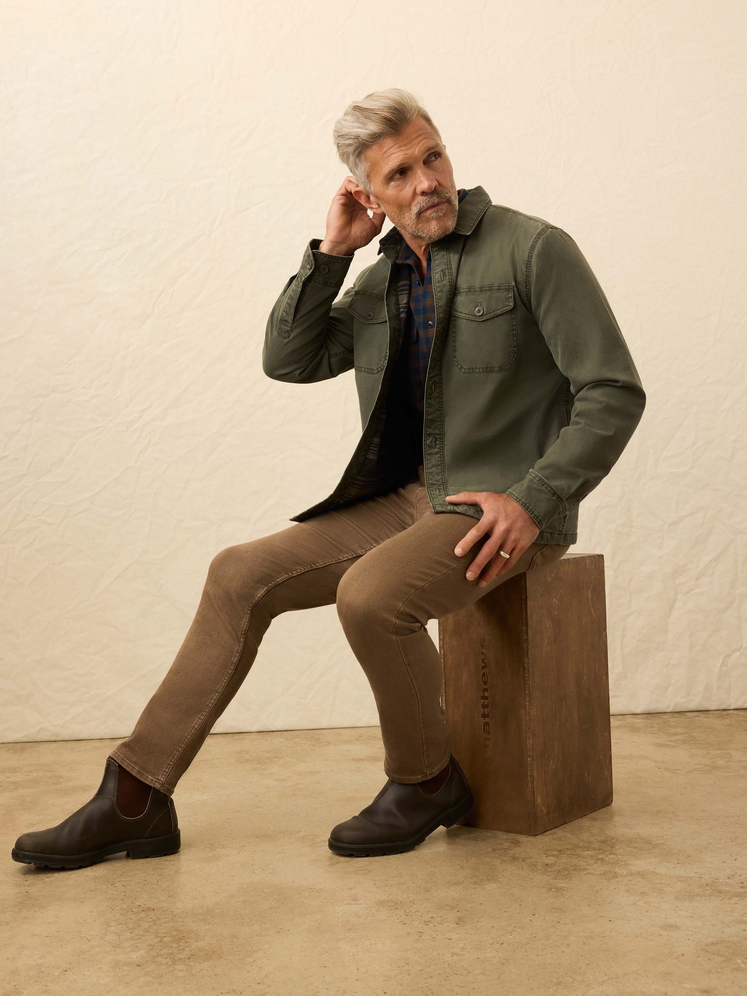 Lakeside CPO - Fall Evergreen | Faherty Brand