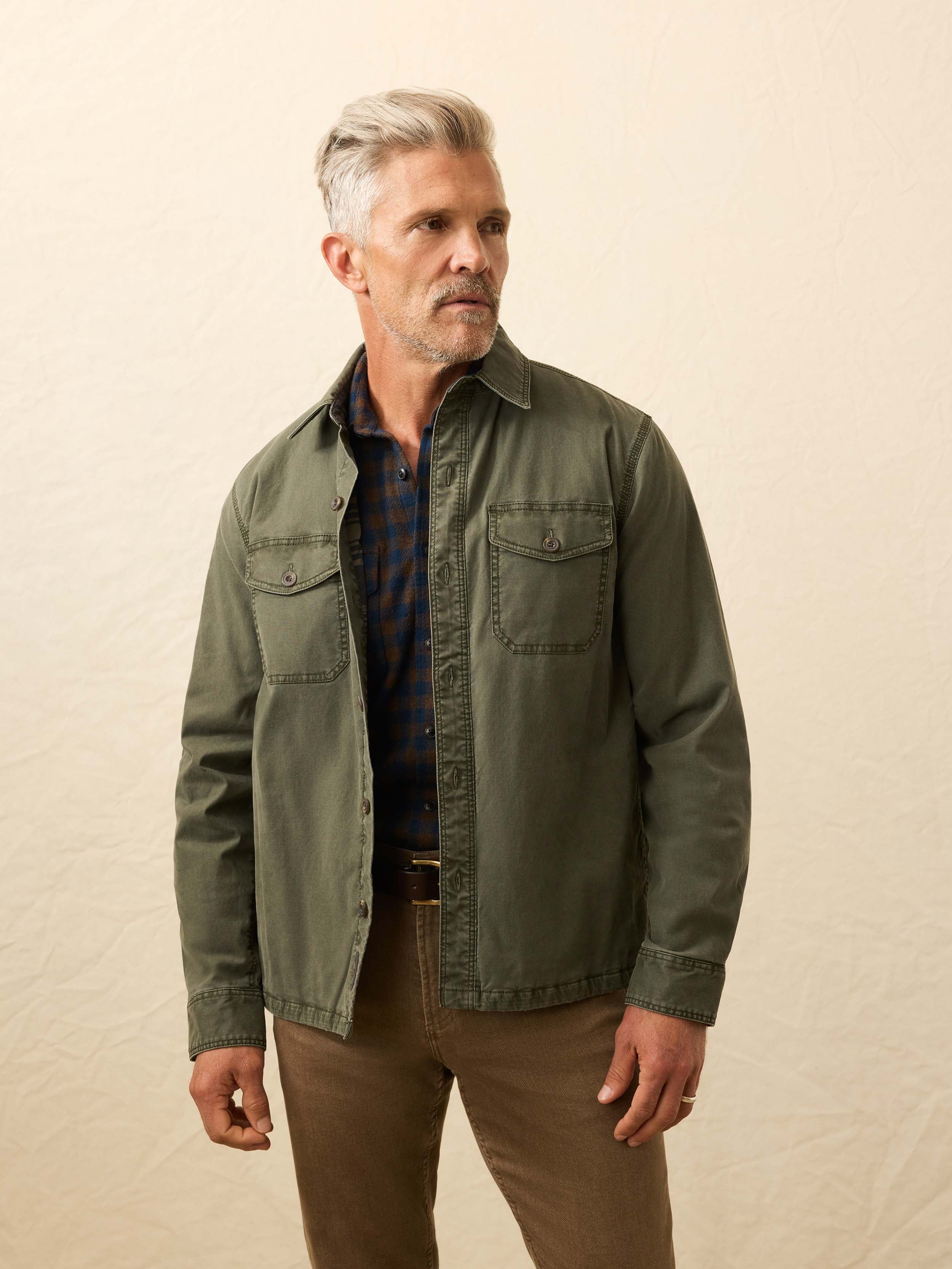 Lakeside CPO - Fall Evergreen | Faherty Brand