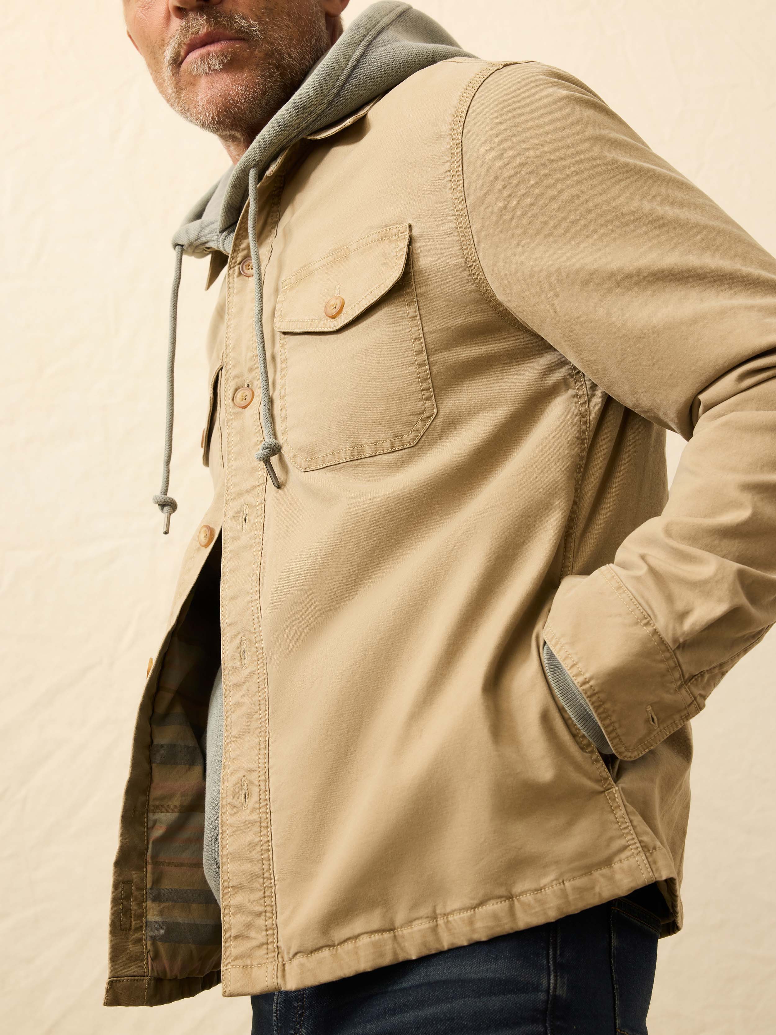 Lakeside CPO - Field Barley | Faherty Brand