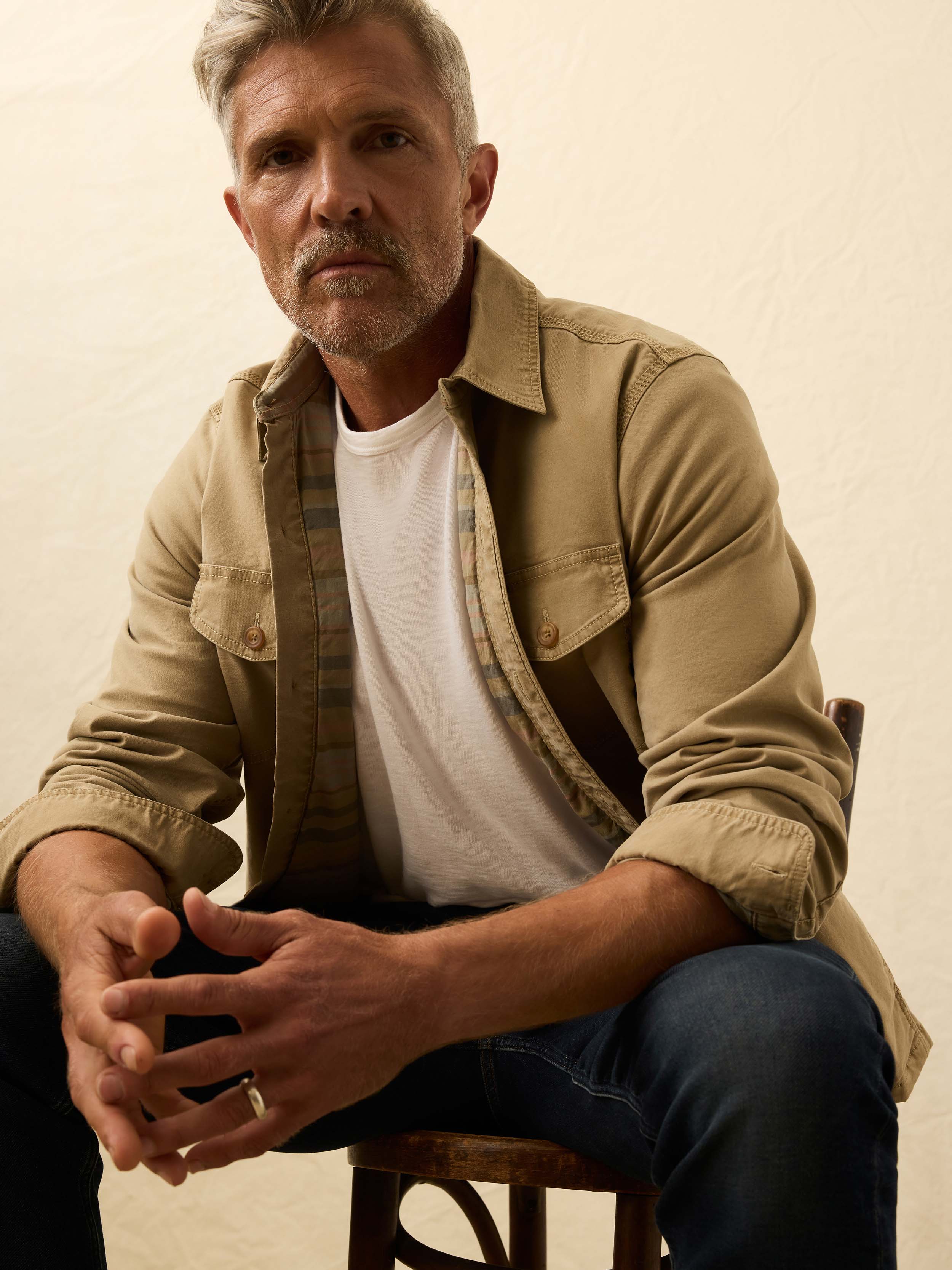 Lakeside CPO - Field Barley | Faherty Brand