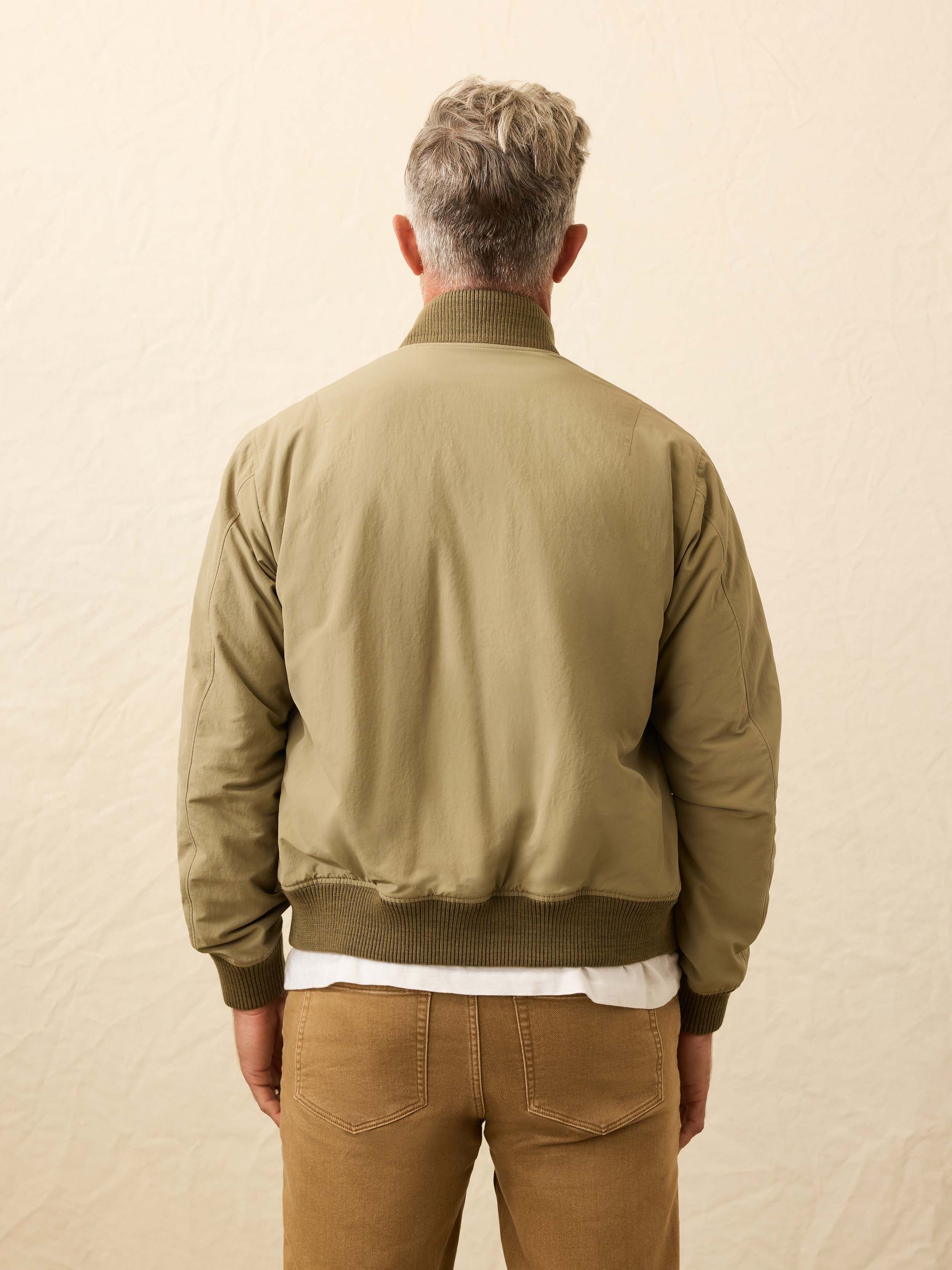 Military Bomber - Olive Valley | Faherty Brand