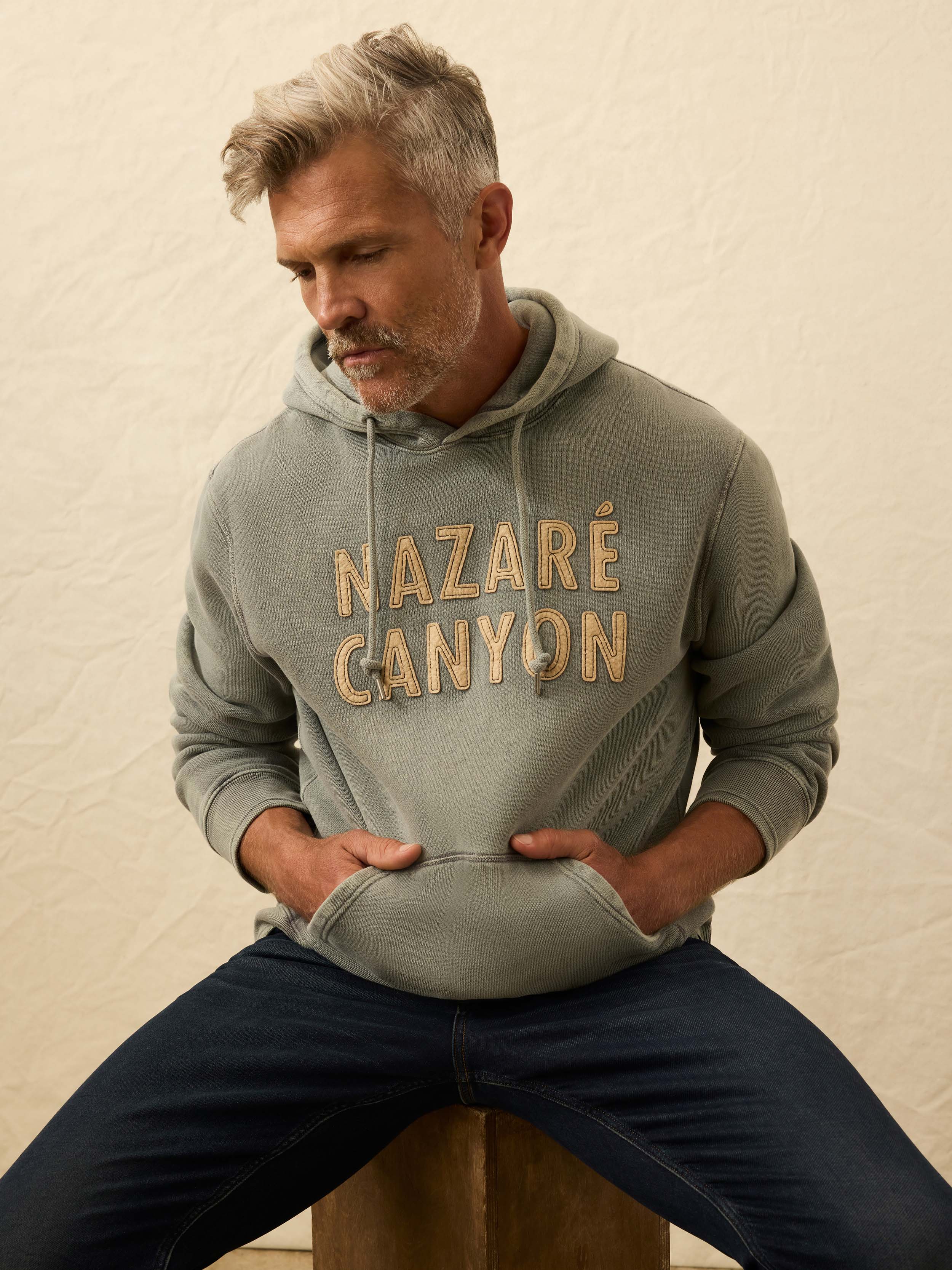 Winter Swell Popover Hoodie - Charcoal Canyon | Faherty Brand