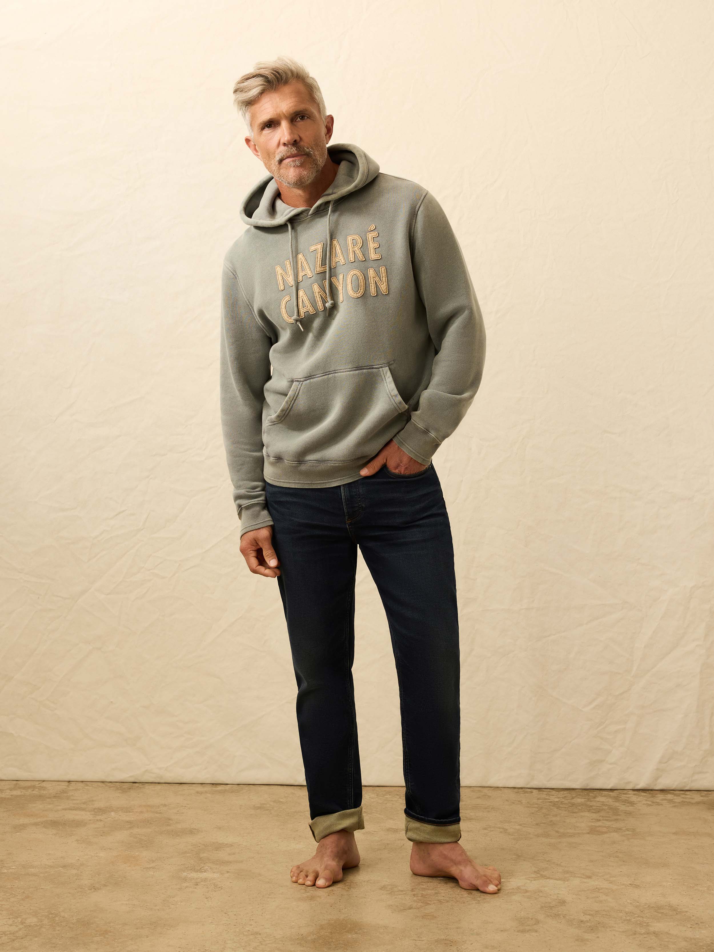 Winter Swell Popover Hoodie - Charcoal Canyon | Faherty Brand