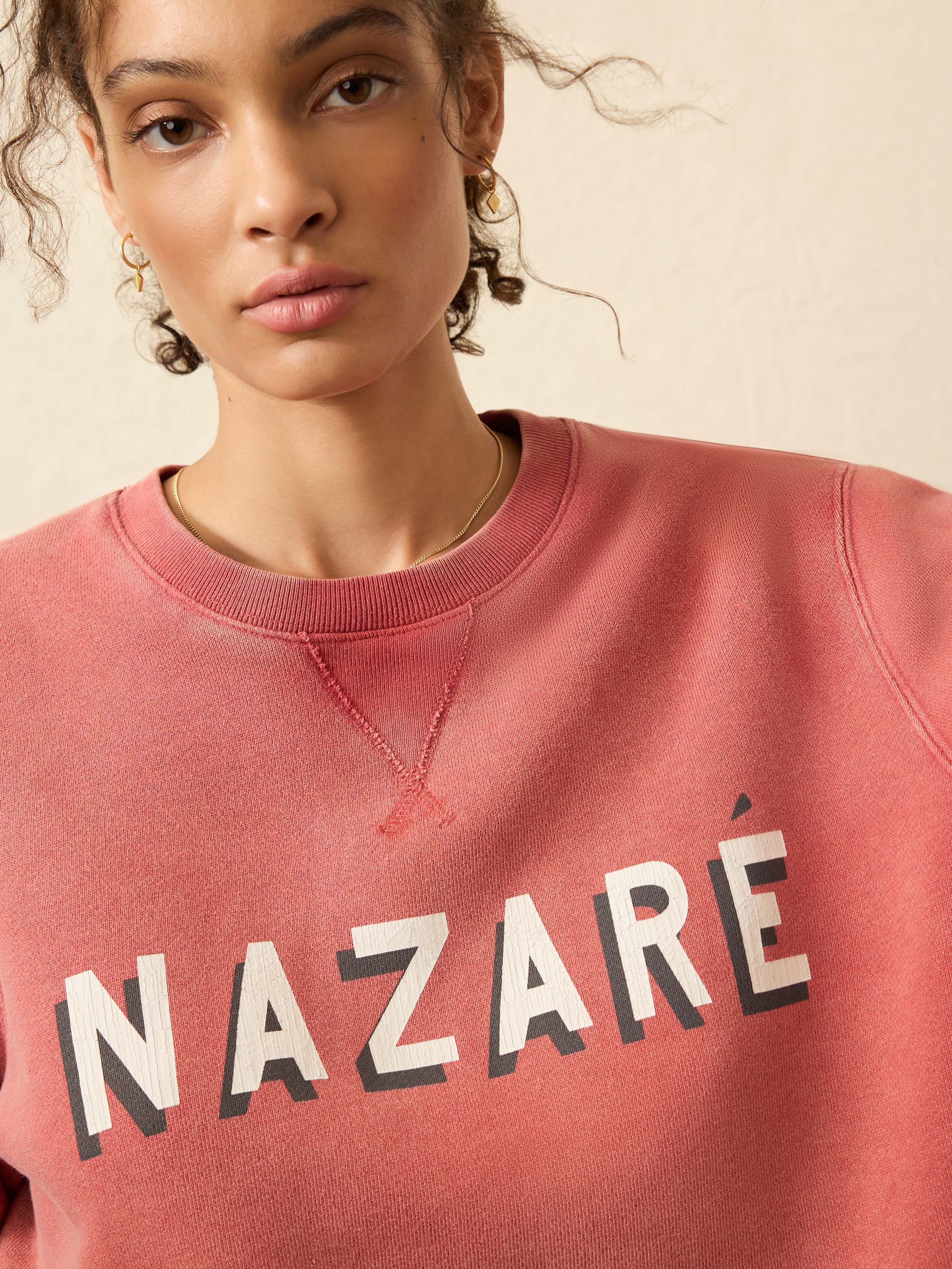 Winter Swell Crewneck Sweatshirt - Lighthouse Red | Faherty Brand