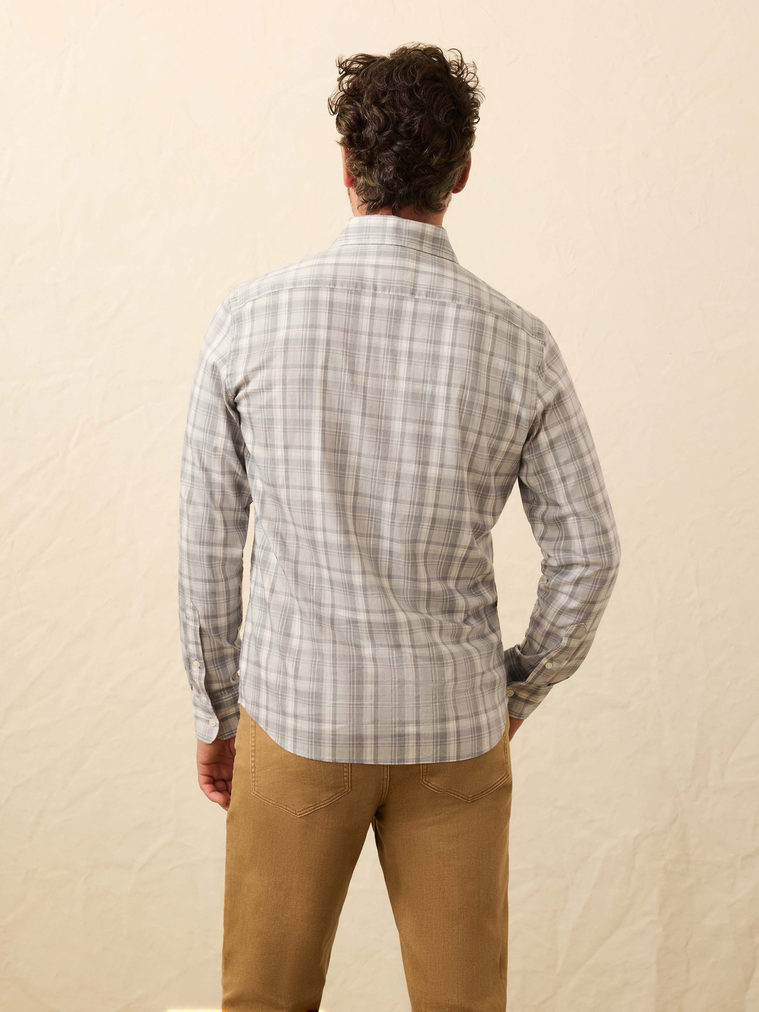 The Movement™ Shirt - Grey Falls Plaid | Faherty Brand