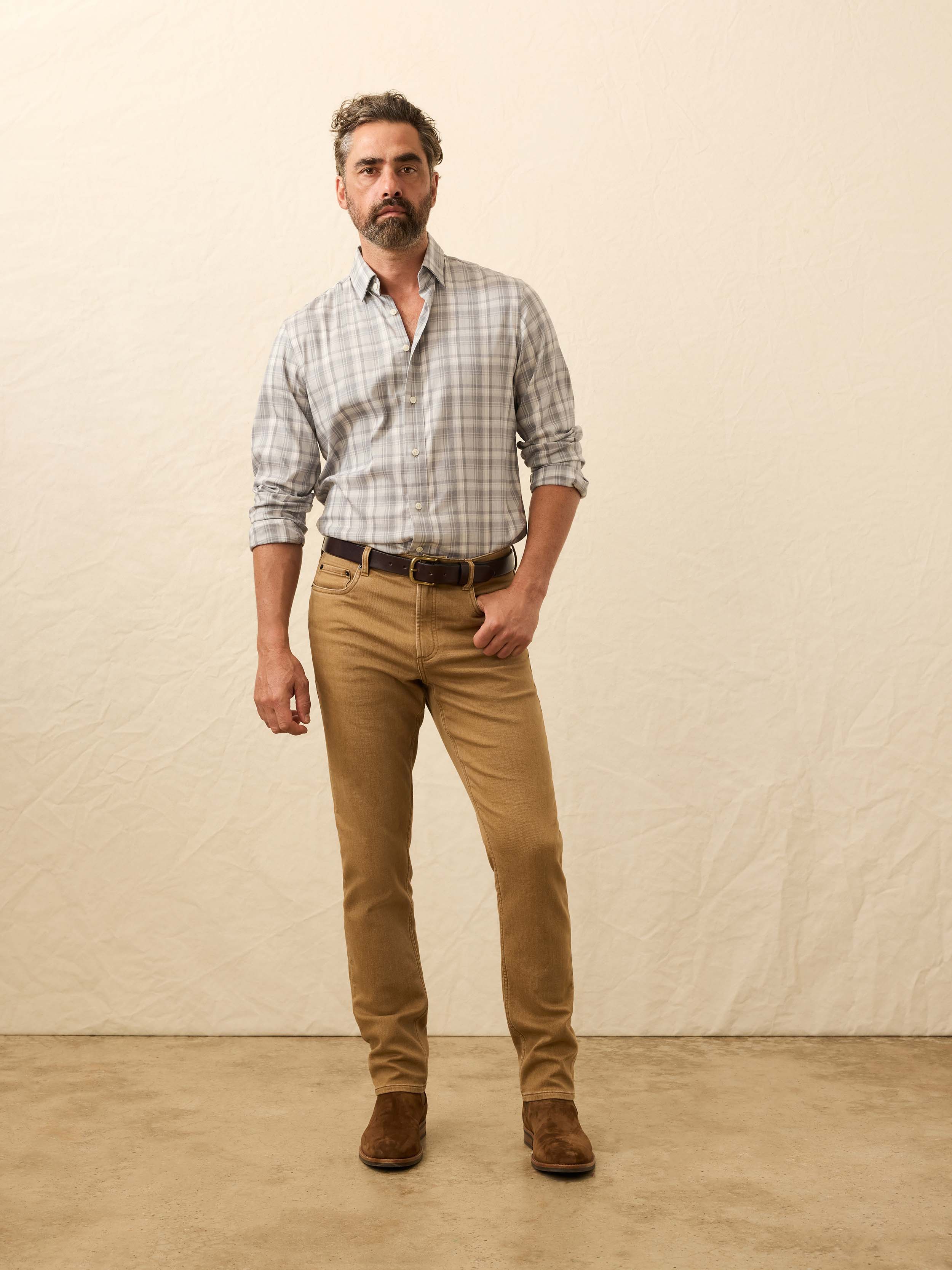 The Movement™ Shirt - Grey Falls Plaid | Faherty Brand