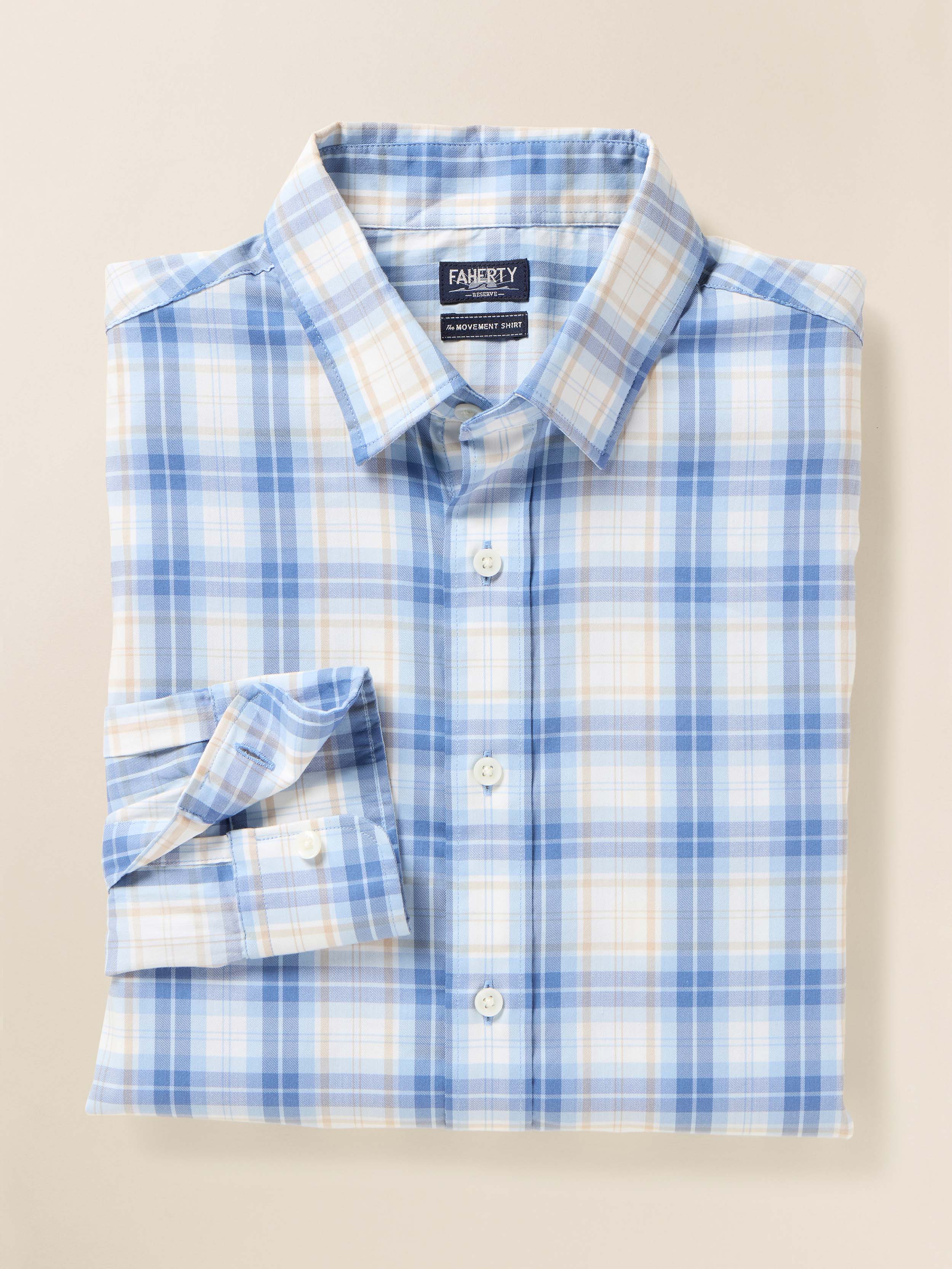 The Movement™ Shirt - Harbor Point Plaid | Faherty Brand