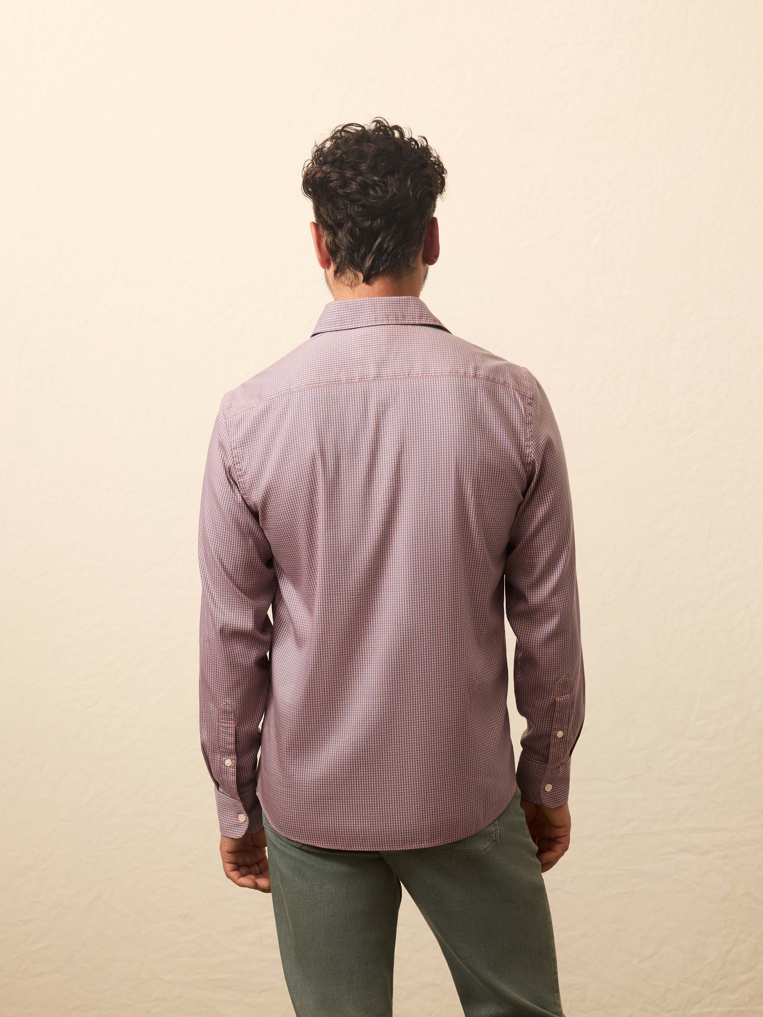 The Movement™ Shirt - Madder Shores Gingham | Faherty Brand