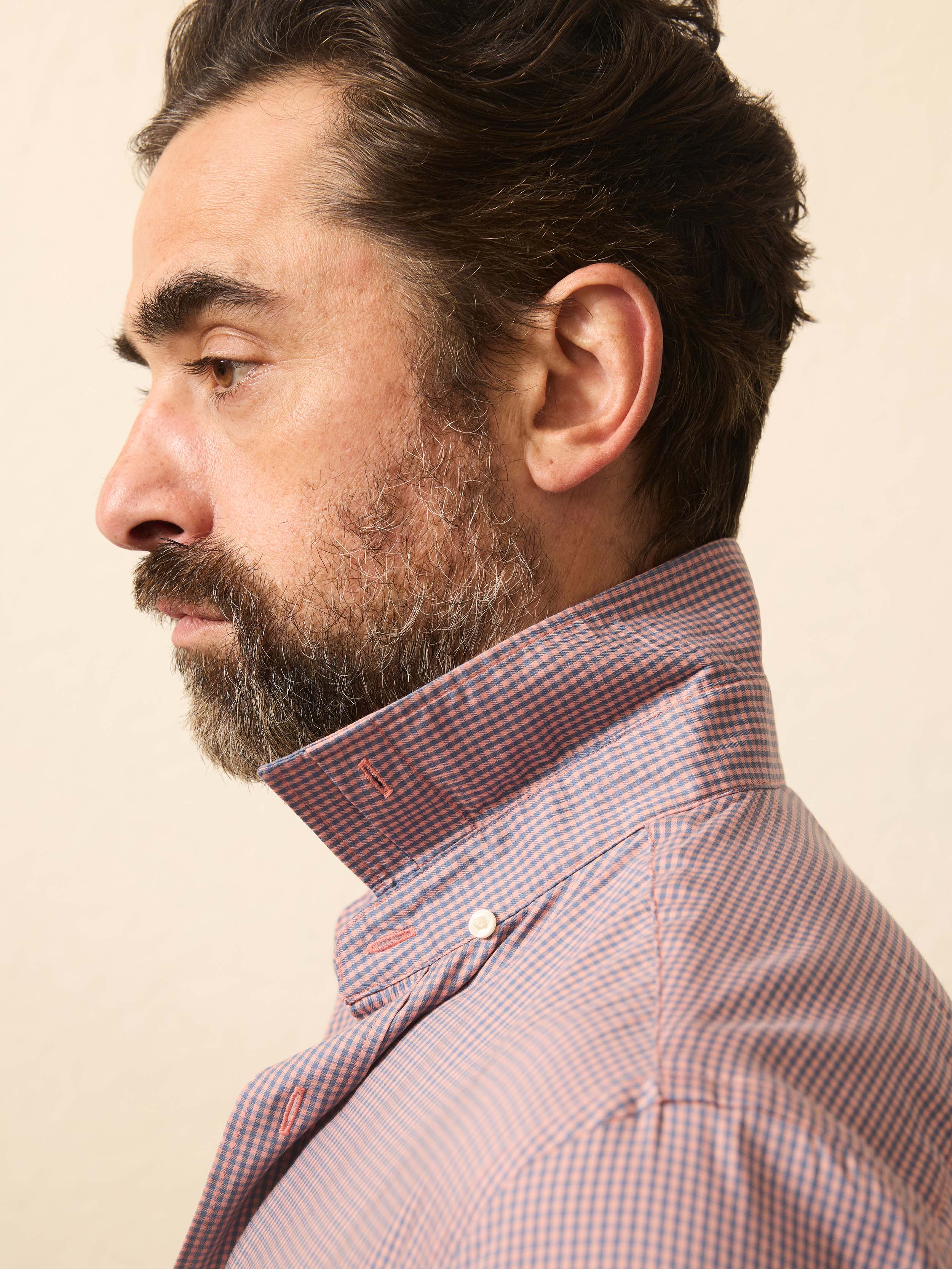 The Movement™ Shirt - Madder Shores Gingham | Faherty Brand