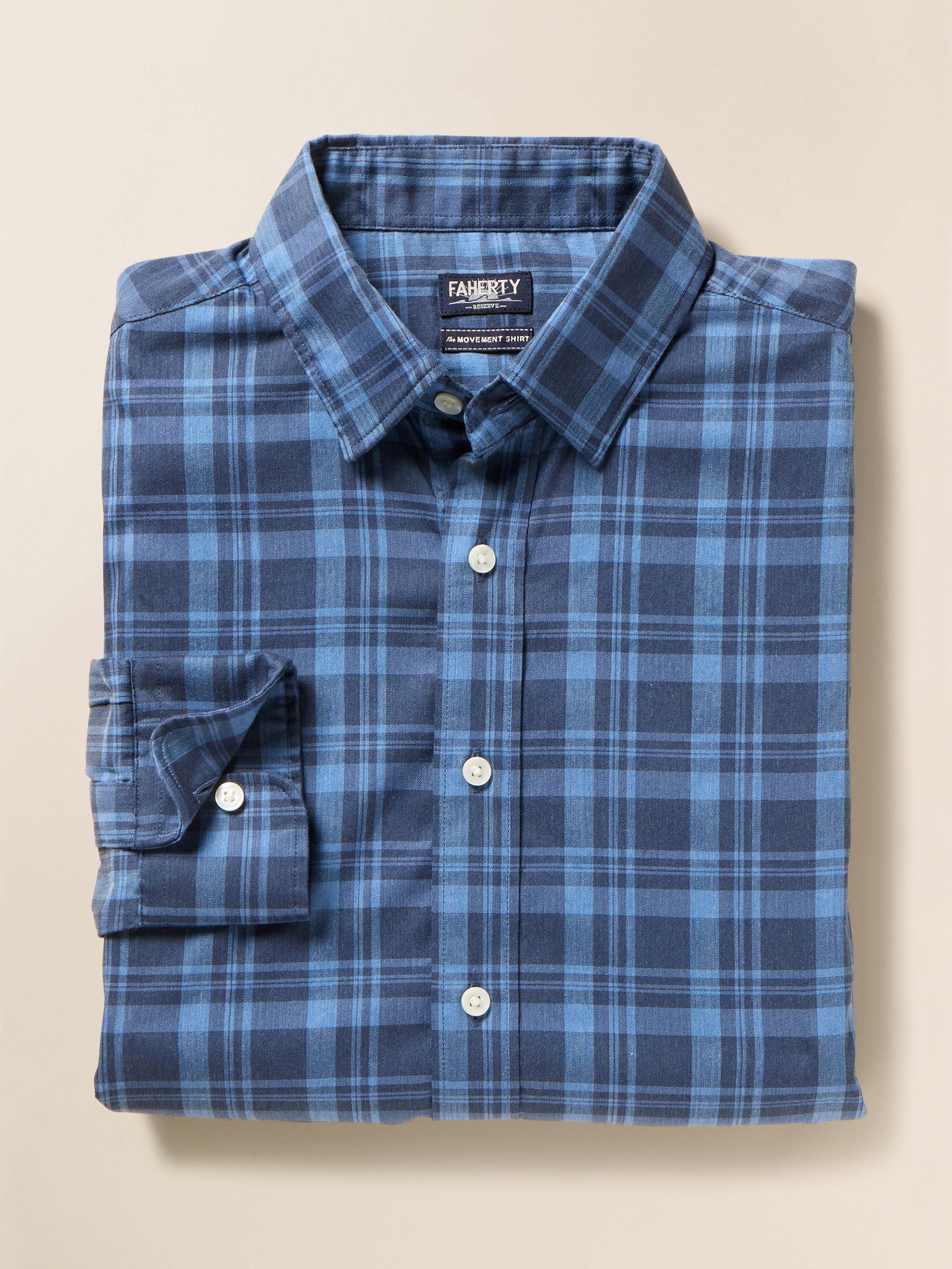 The Movement™ Shirt - North Twilight Plaid | Faherty Brand