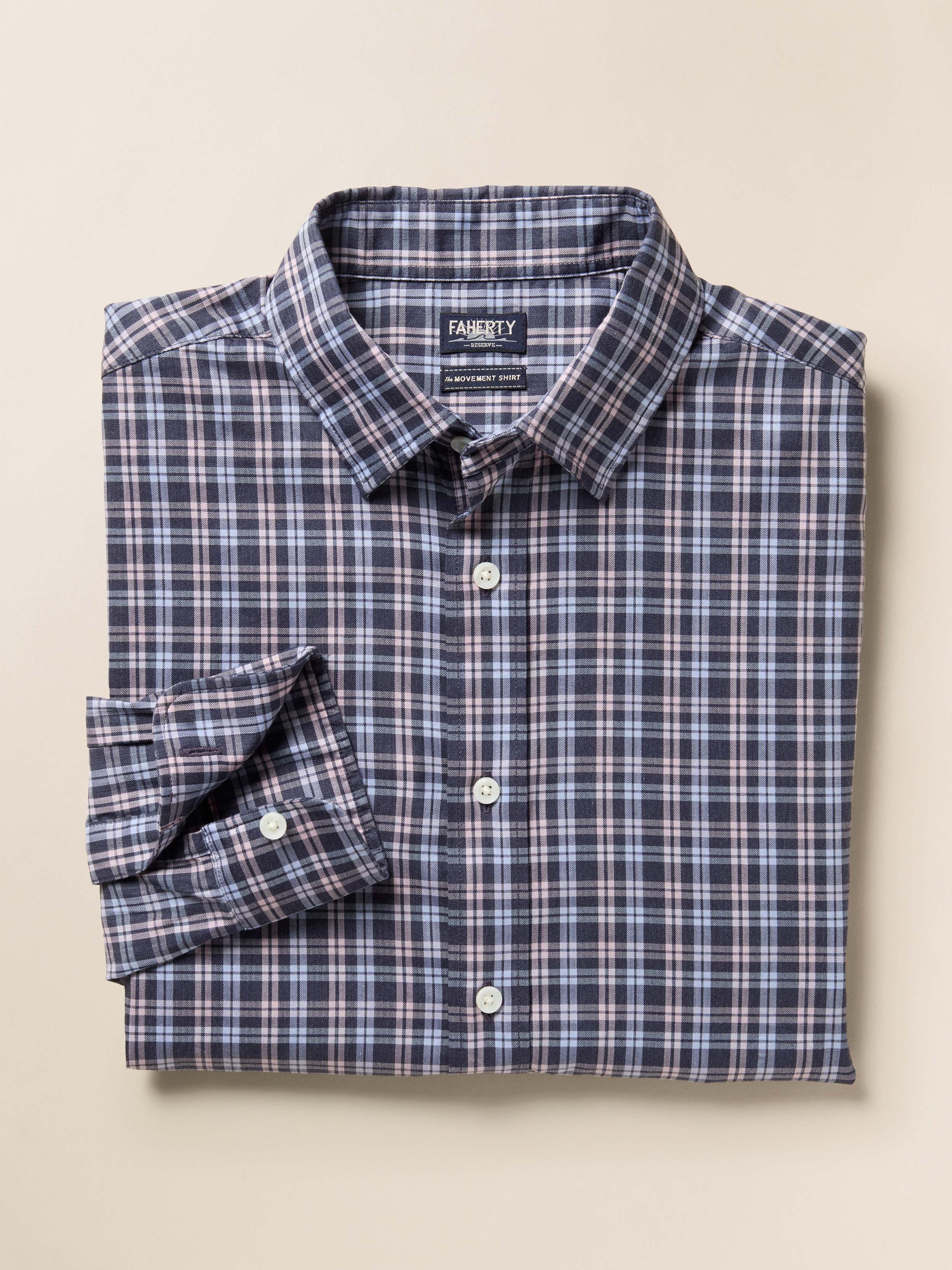 The Movement™ Shirt - Polar Lights Plaid | Faherty Brand