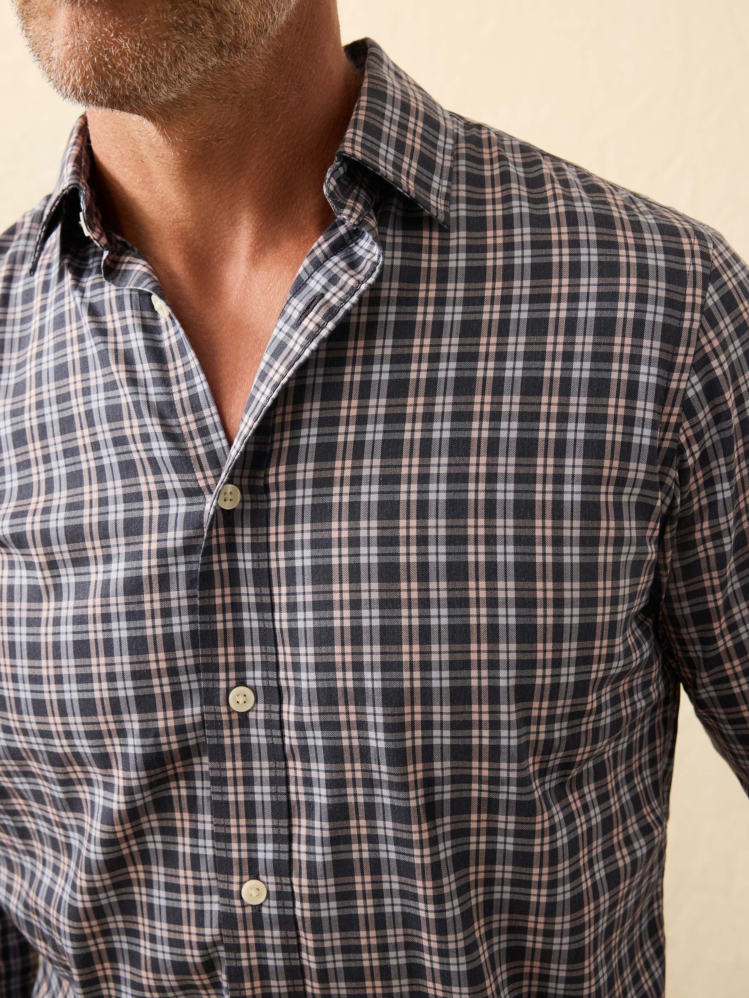 The Movement™ Shirt - Polar Lights Plaid | Faherty Brand