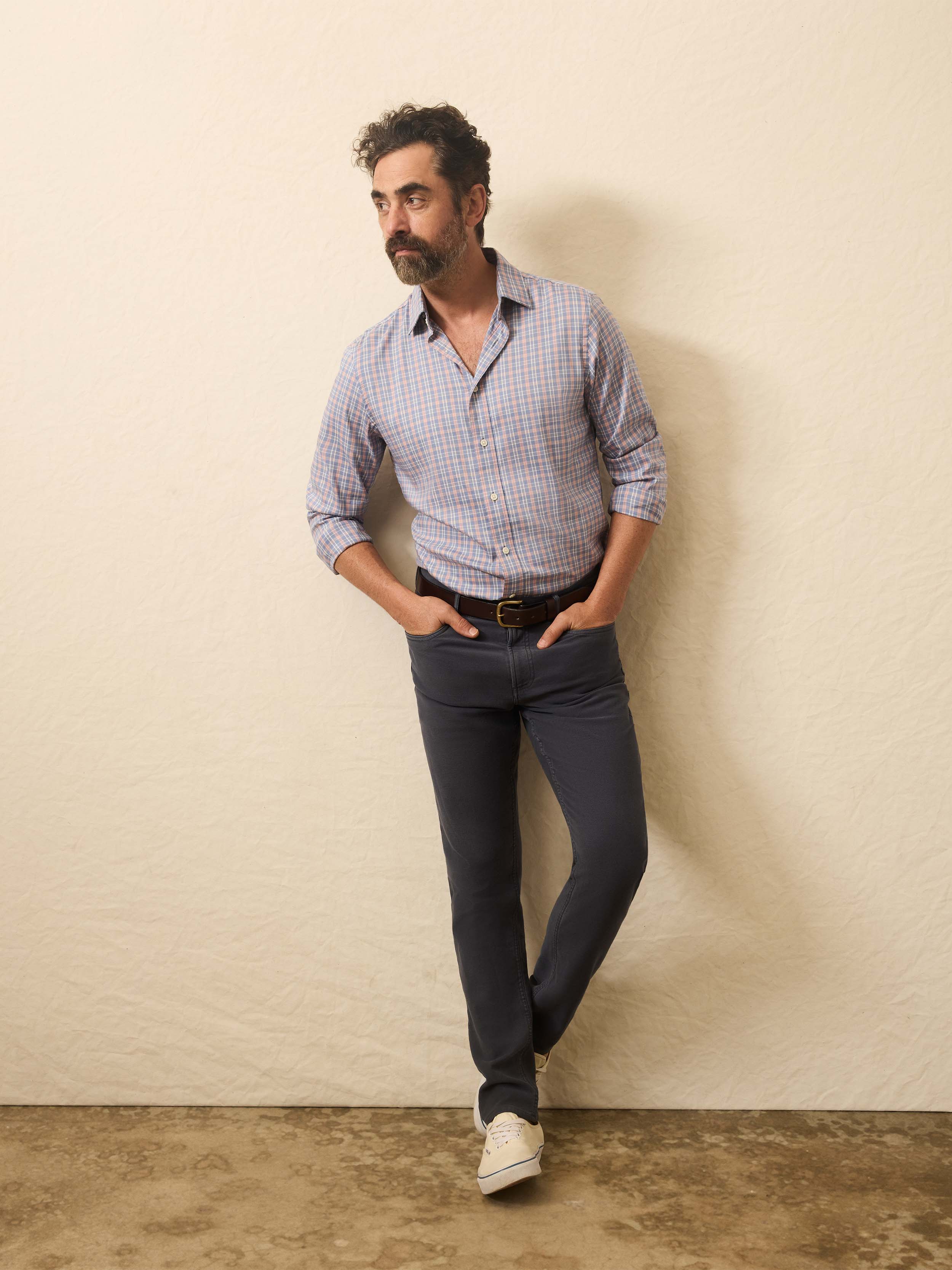 The Movement™ Shirt - Rose Channel Plaid | Faherty Brand