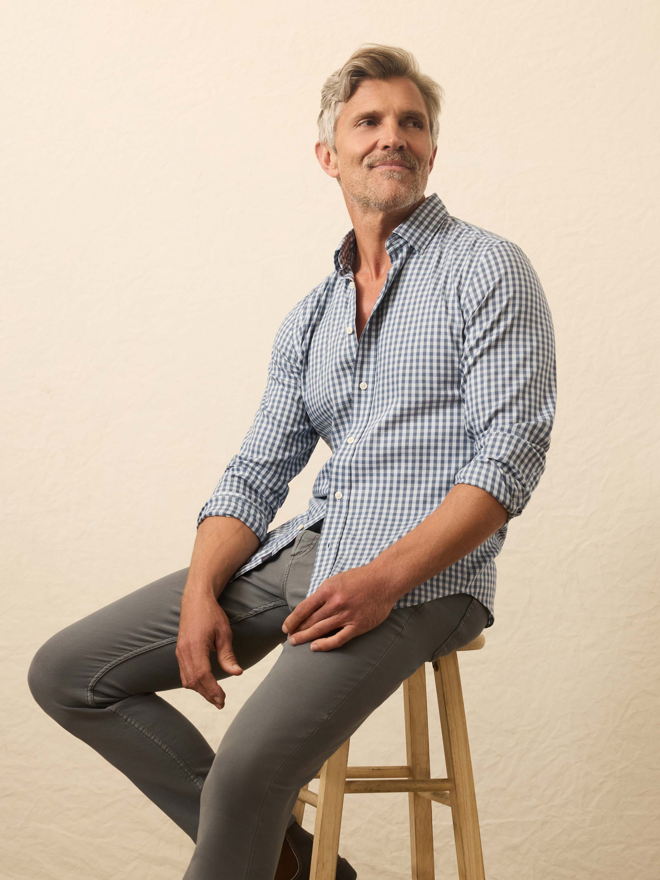 The Movement™ Shirt - Sky Break Gingham