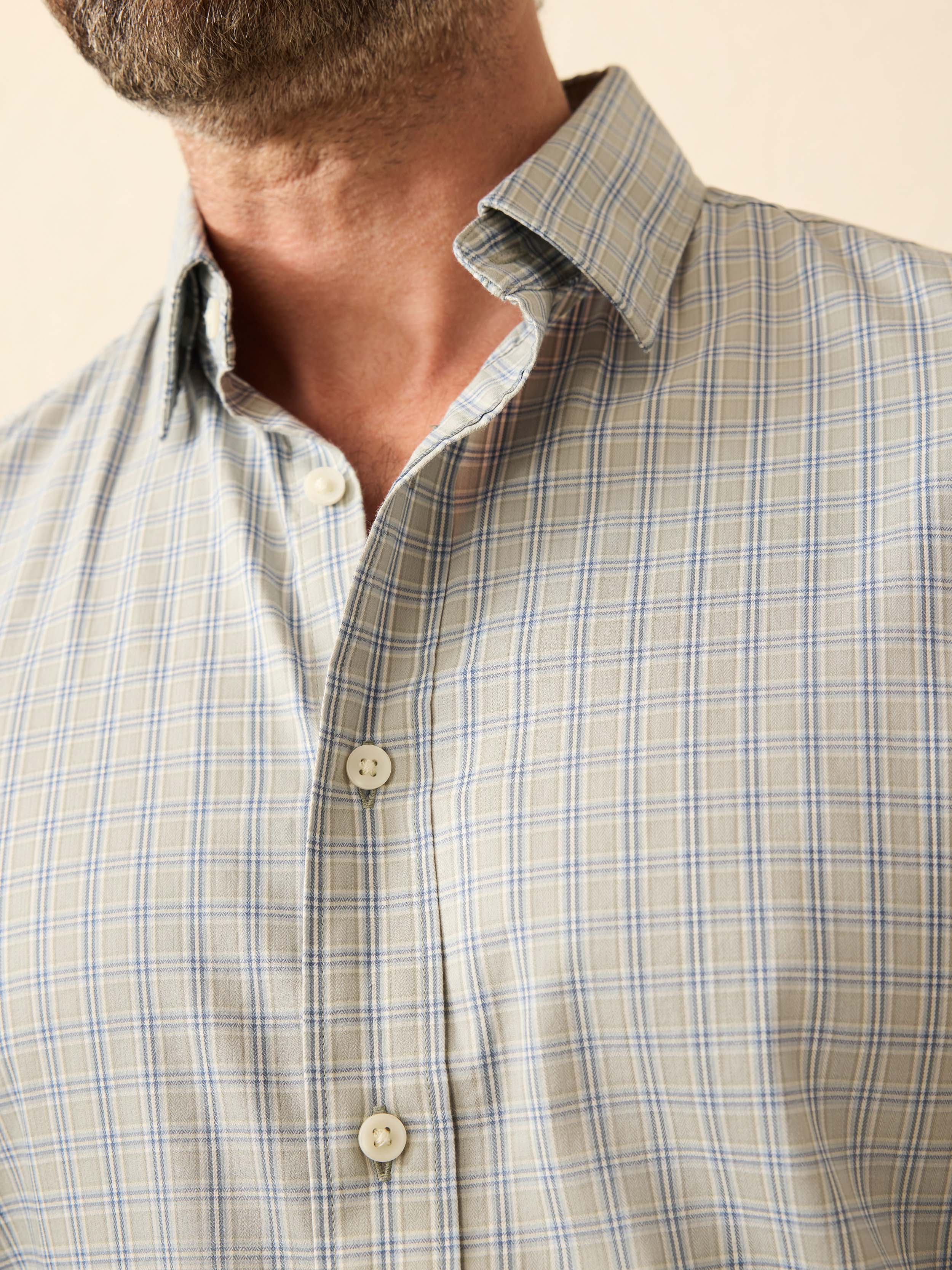 The Movement™ Shirt - Sage River Plaid | Faherty Brand