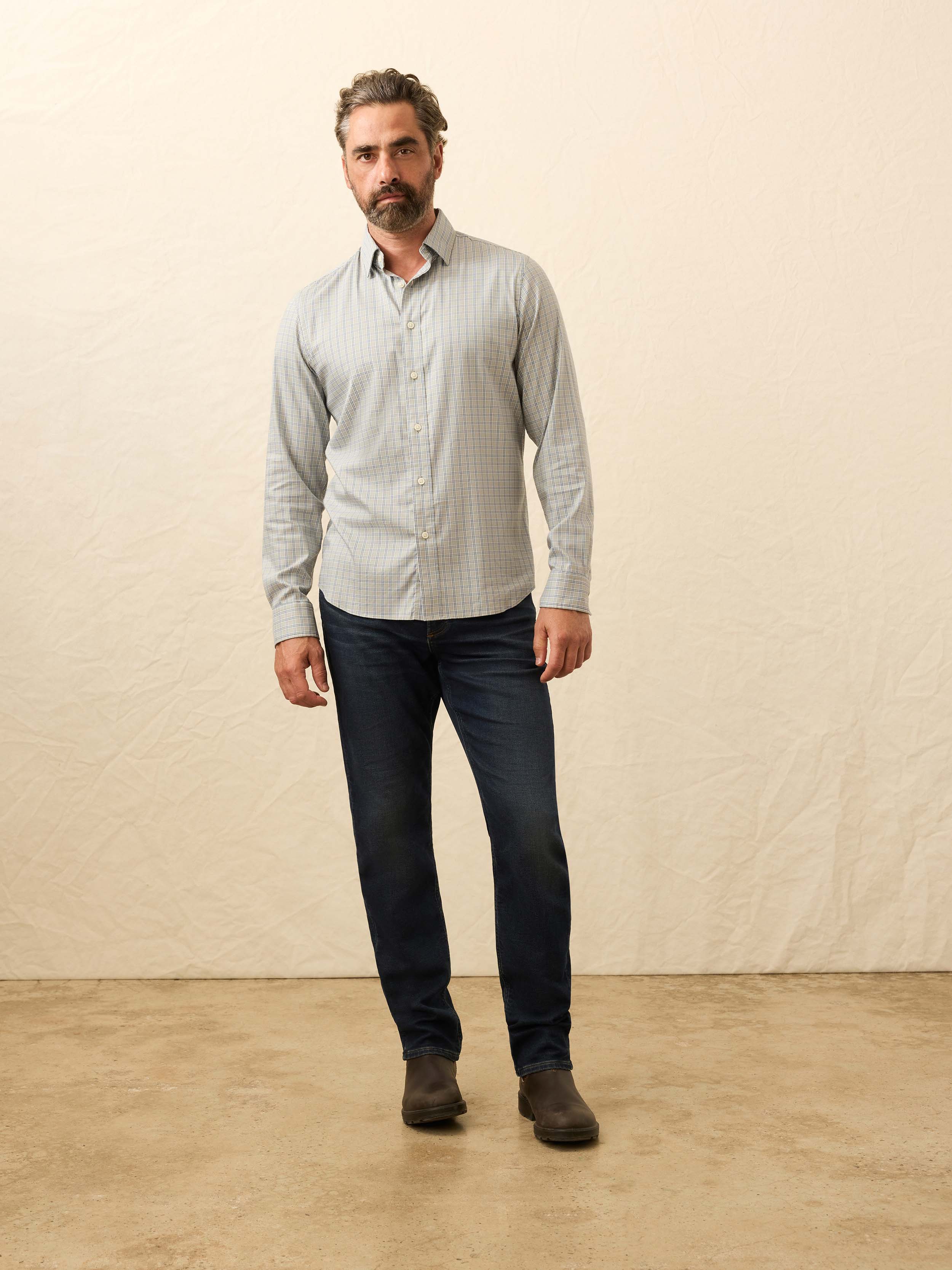 The Movement™ Shirt - Sage River Plaid | Faherty Brand