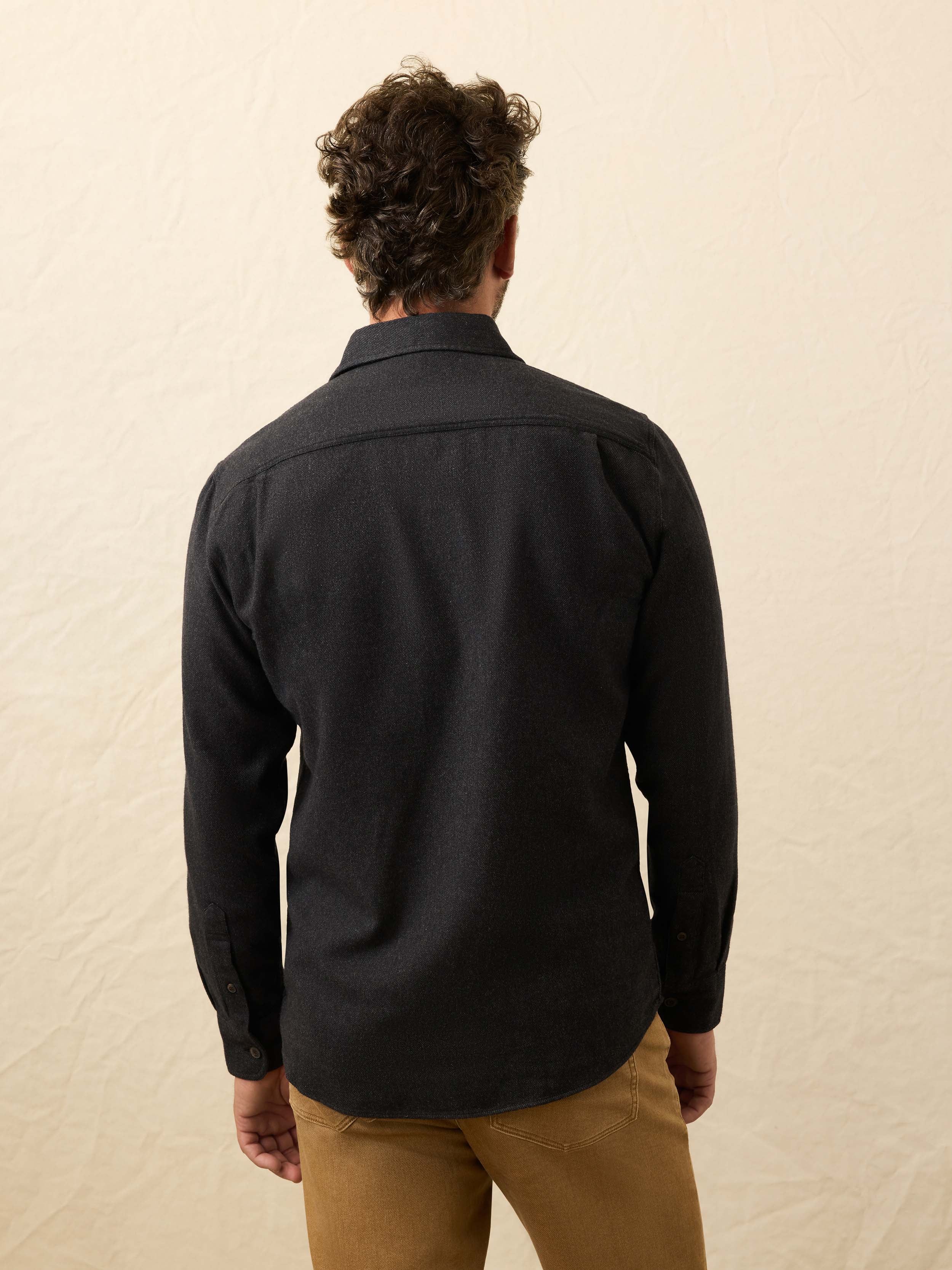 Heirloom Portuguese Flannel Shirt - Salema Storm | Faherty Brand