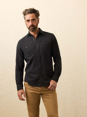 Heirloom Portuguese Flannel Shirt - Salema Storm